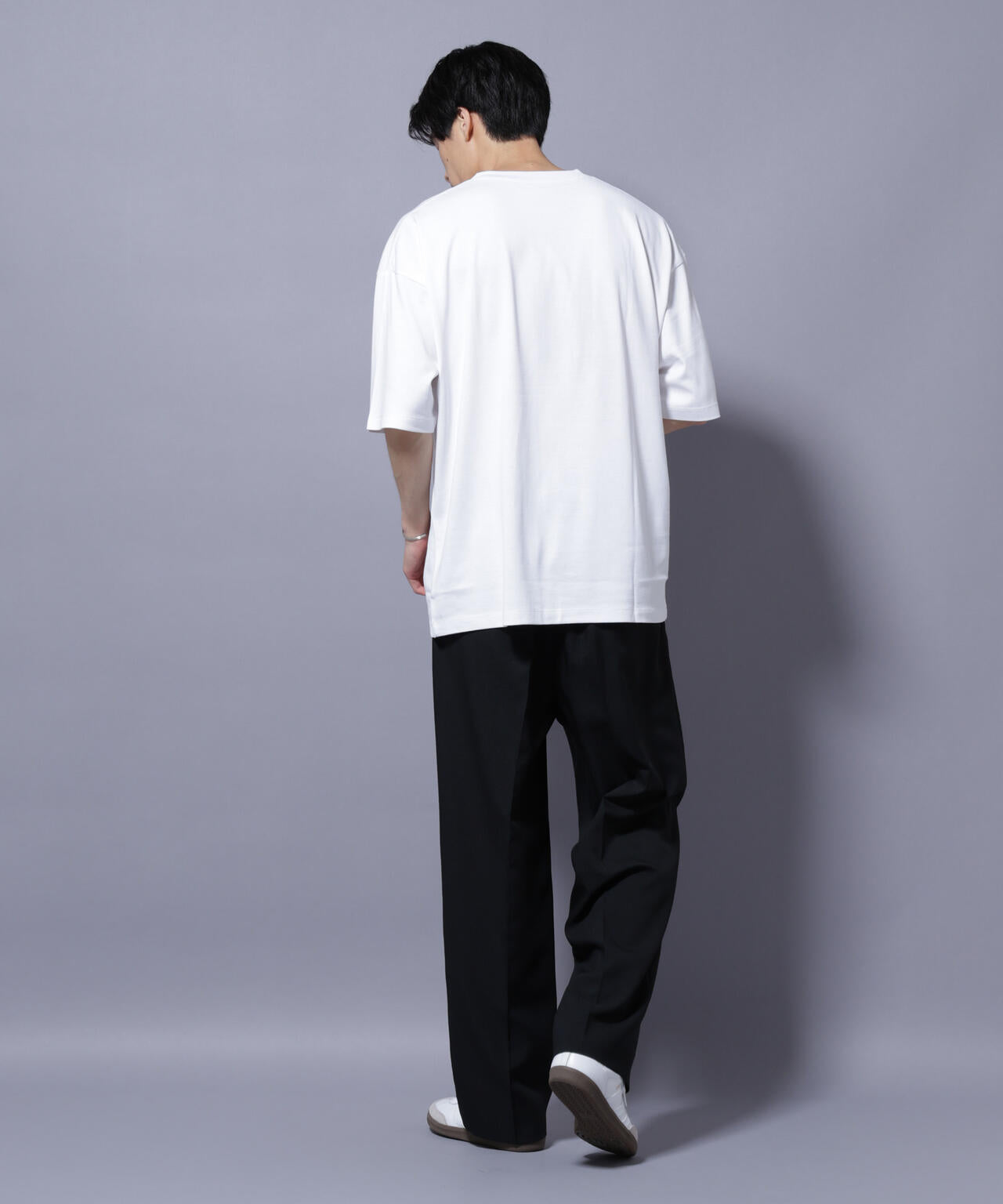 Anti Soaked(R) 汗染み防止 クルーネック ビッグシルエットTシャツ 6685124203