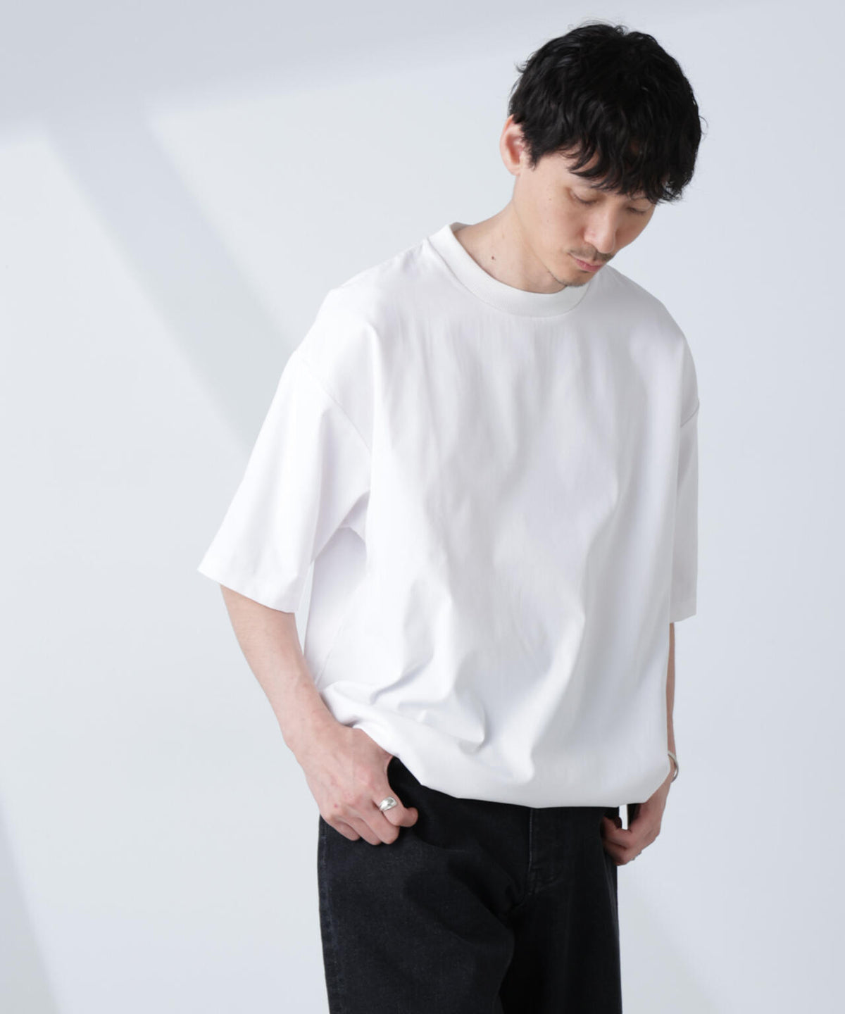 ストレッチファブリックバルーンTシャツ 6685124210