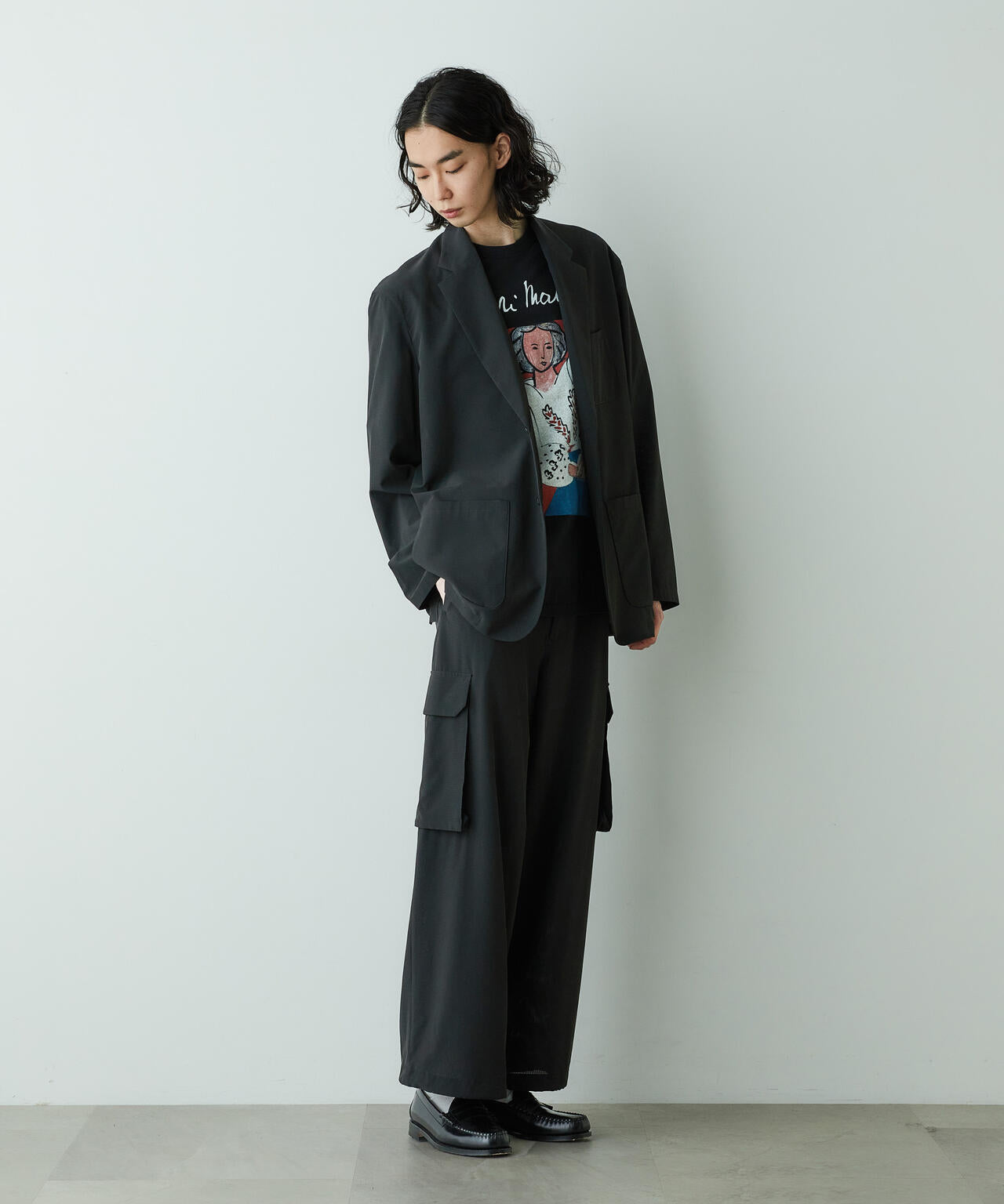 「HOTEL PALACE」オテルパラス アンリマティス アートグラフィックTシャツA 6685124215