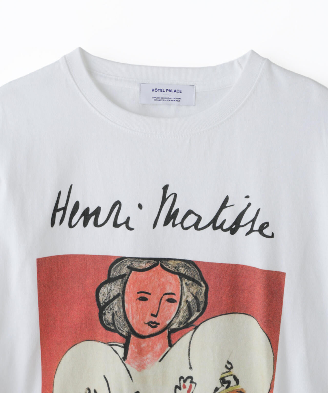 「HOTEL PALACE」オテルパラス アンリマティス アートグラフィックTシャツA 6685124215