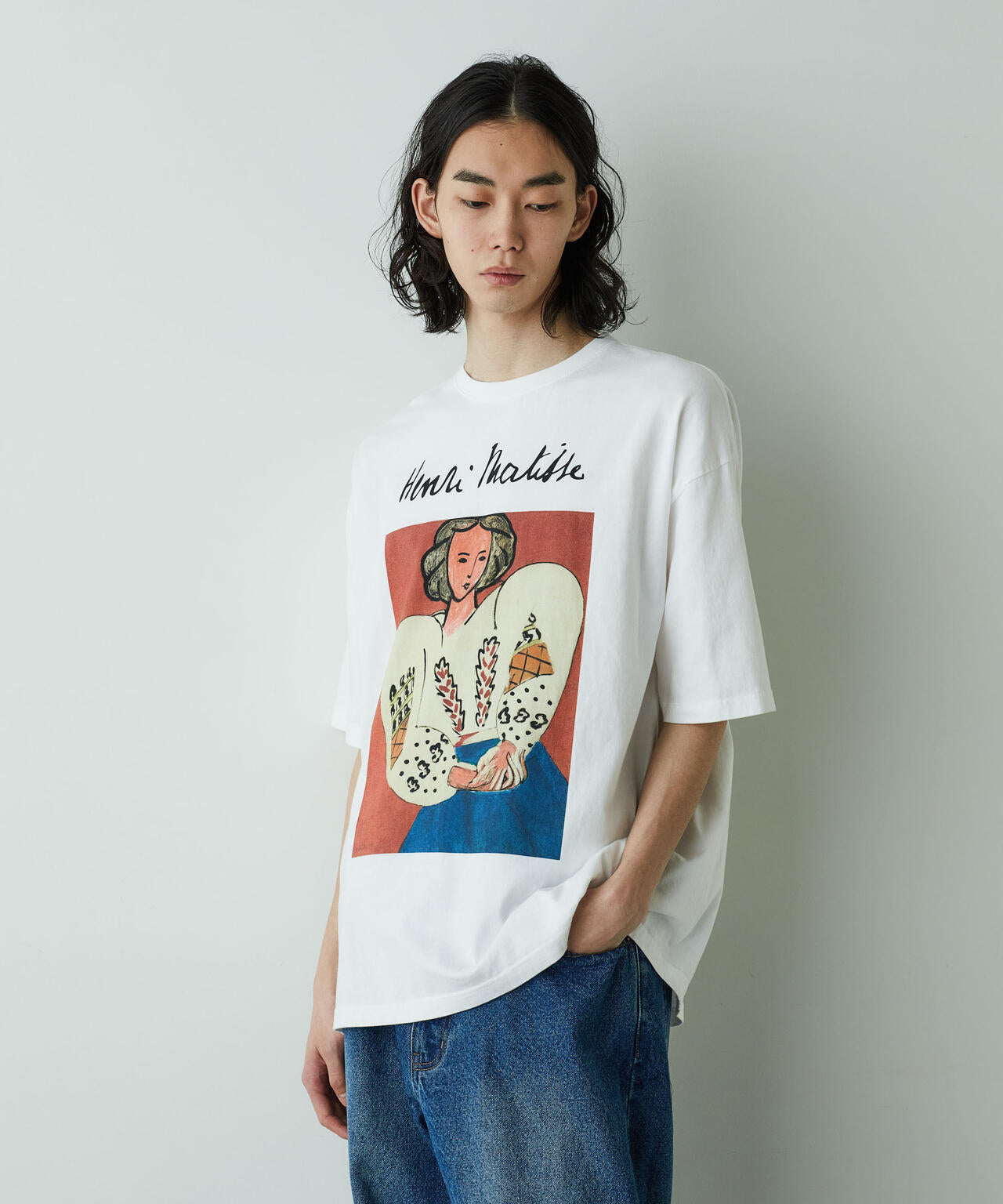 「HOTEL PALACE」オテルパラス アンリマティス アートグラフィックTシャツA 6685124215