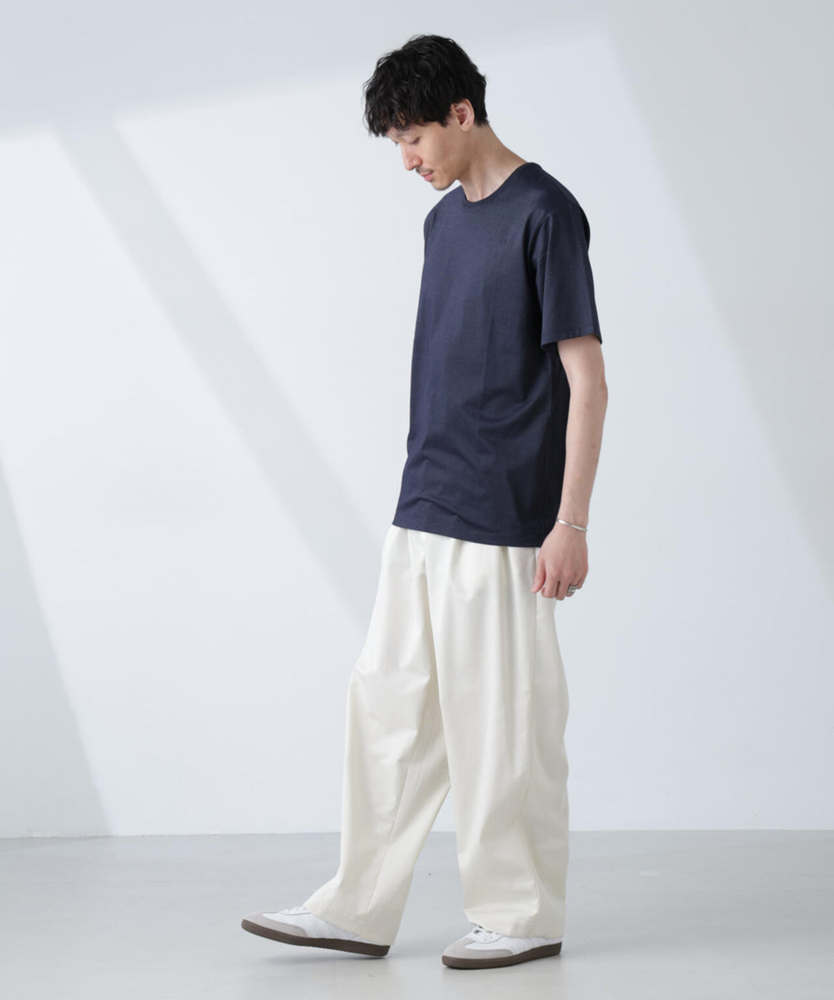 ソラーロライトストレッチクルーネックTシャツ(セットアップ可) 6685124236
