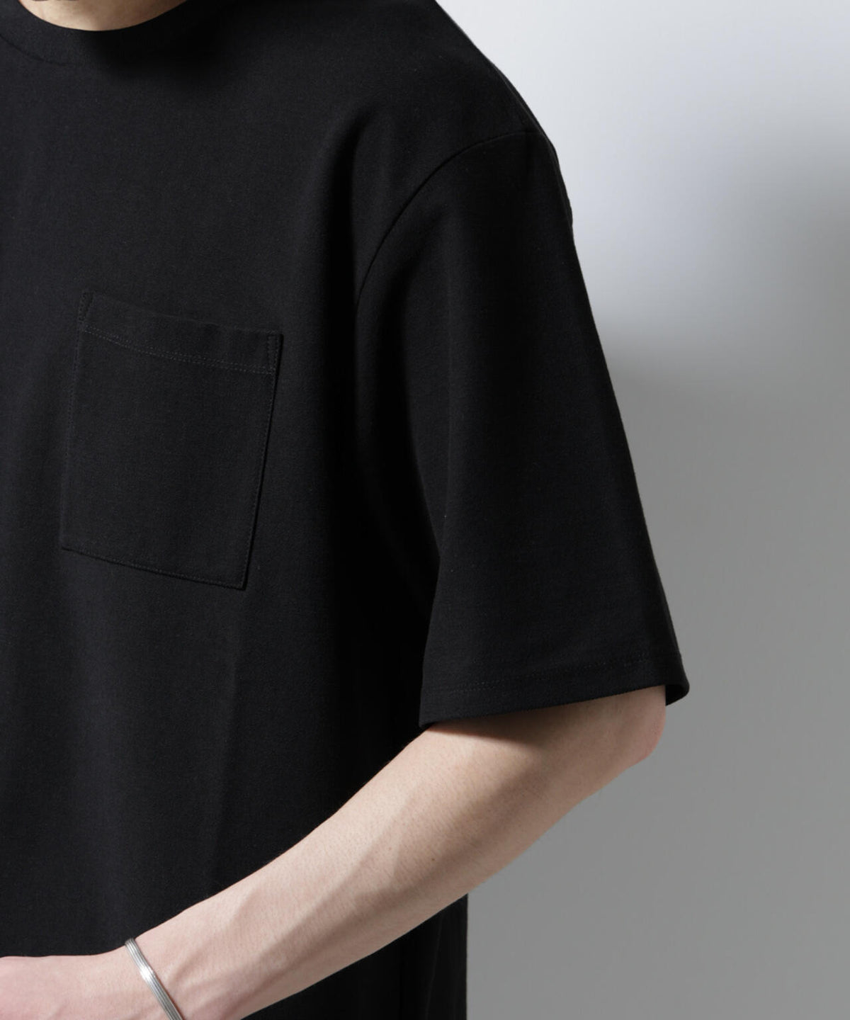 「MC」coveross(R)ツイル調 冷感プレーティング天竺 ポケットTシャツ 6685124238