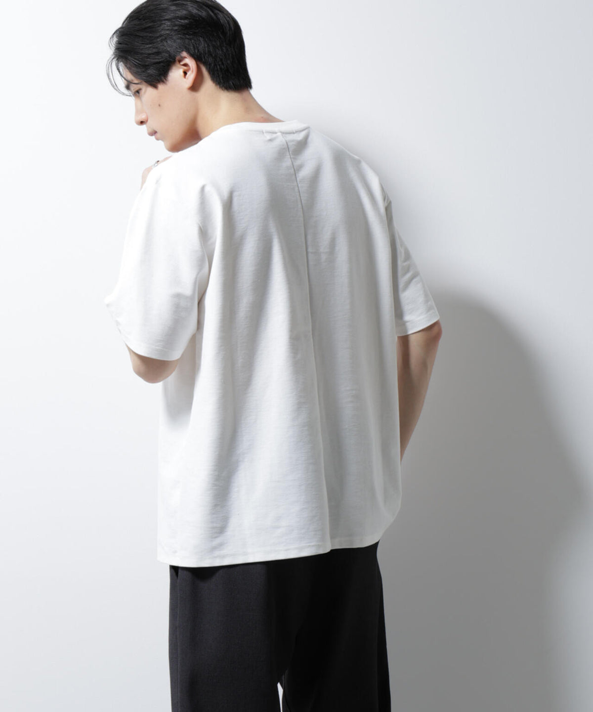 「MC」coveross(R)ツイル調 冷感プレーティング天竺 ポケットTシャツ 6685124238