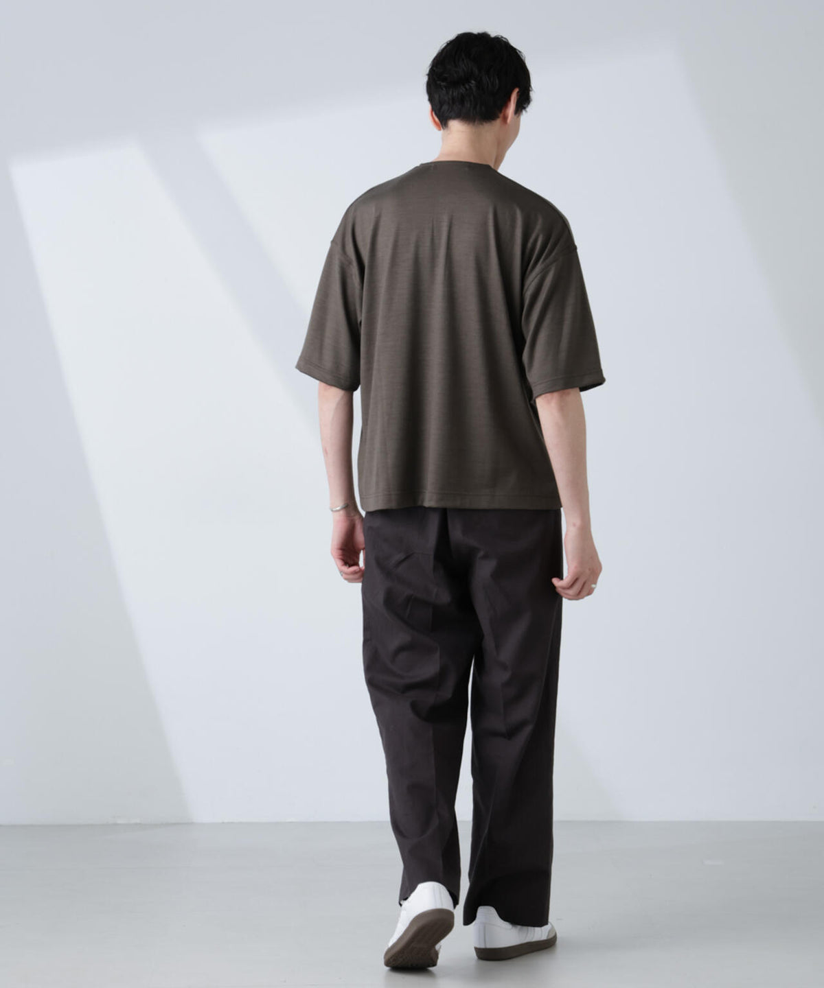 「ALL-DAYS COMFORT 100% WOOL」 ヘンリーネックTEE 6685124257