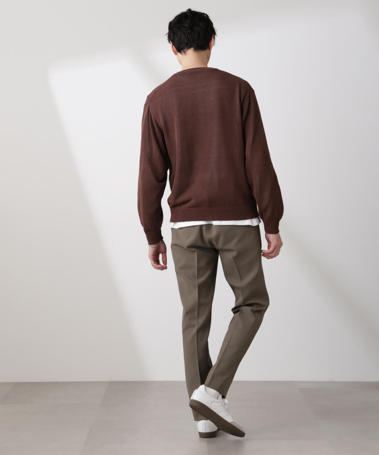 「SOIGNE」ECOPET(R)×AERO ツイルストレッチスラックス 6685127206
