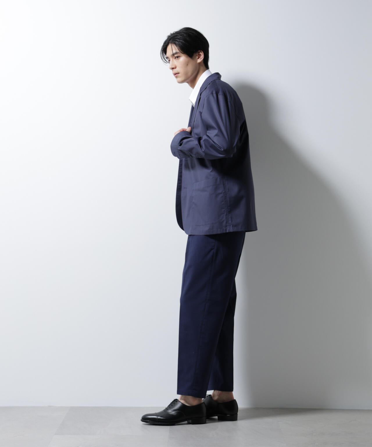 サイドシャーリング リネンパンツ 6685127240
