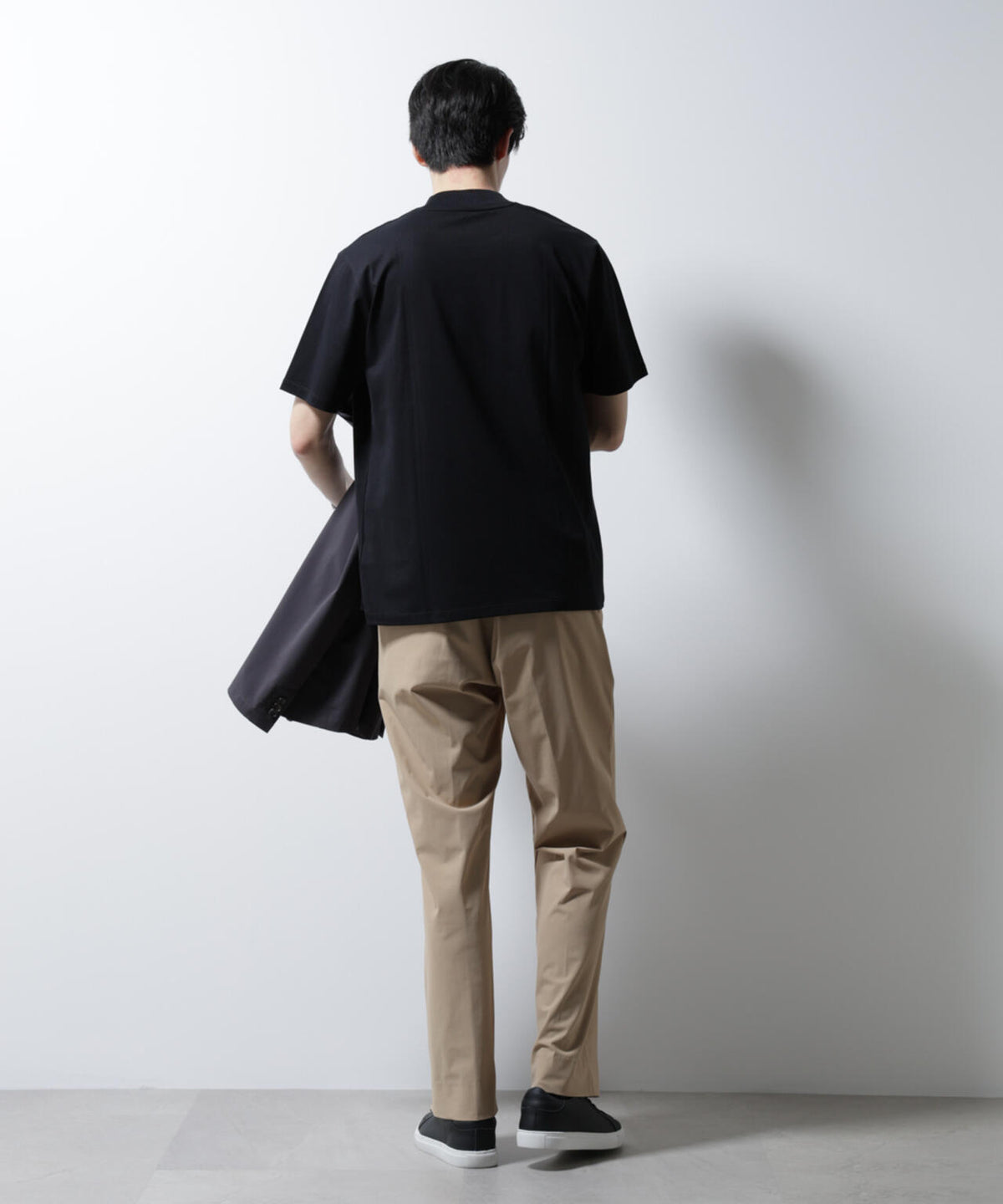「NTROUSERS PREMIUM」クールタッチストレッチストレートパンツ撥水(セットアップ可) 6685129206