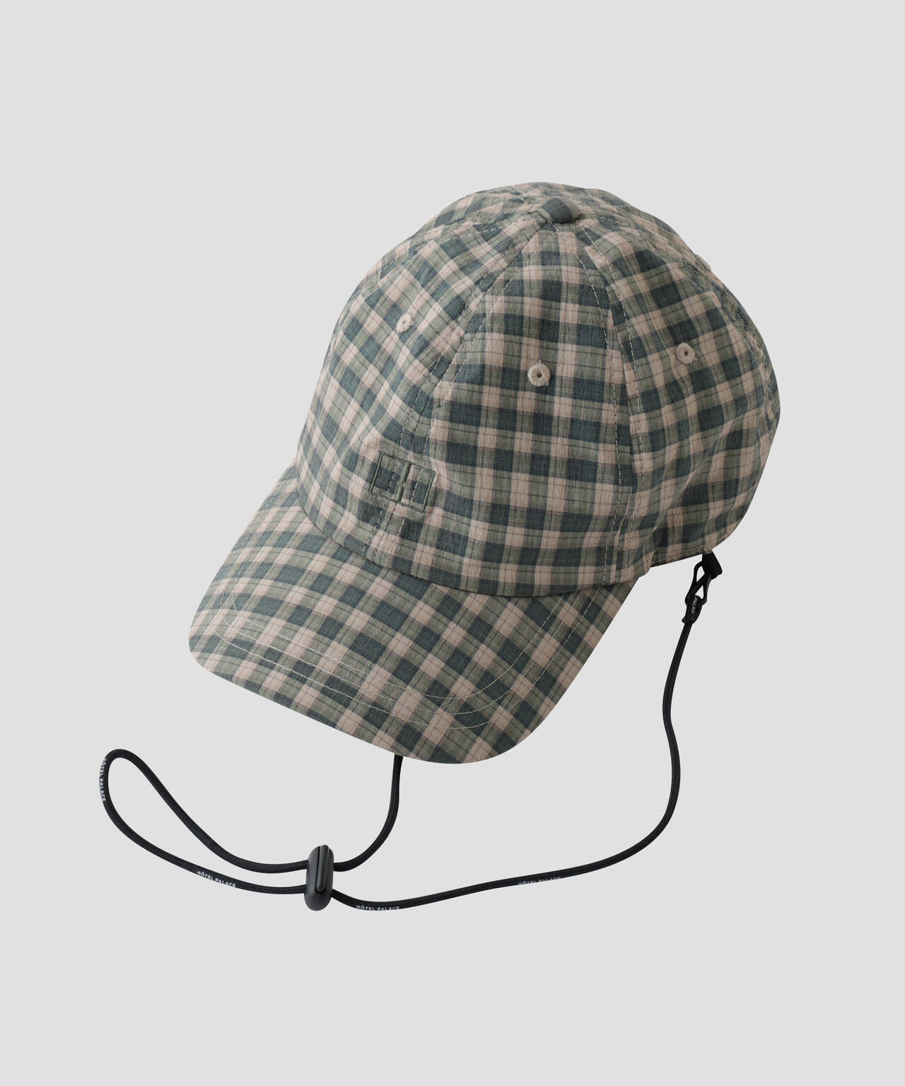 「HOTEL PALACE」 オテルパラス デジタルプリントチェックキャップ 6685139201