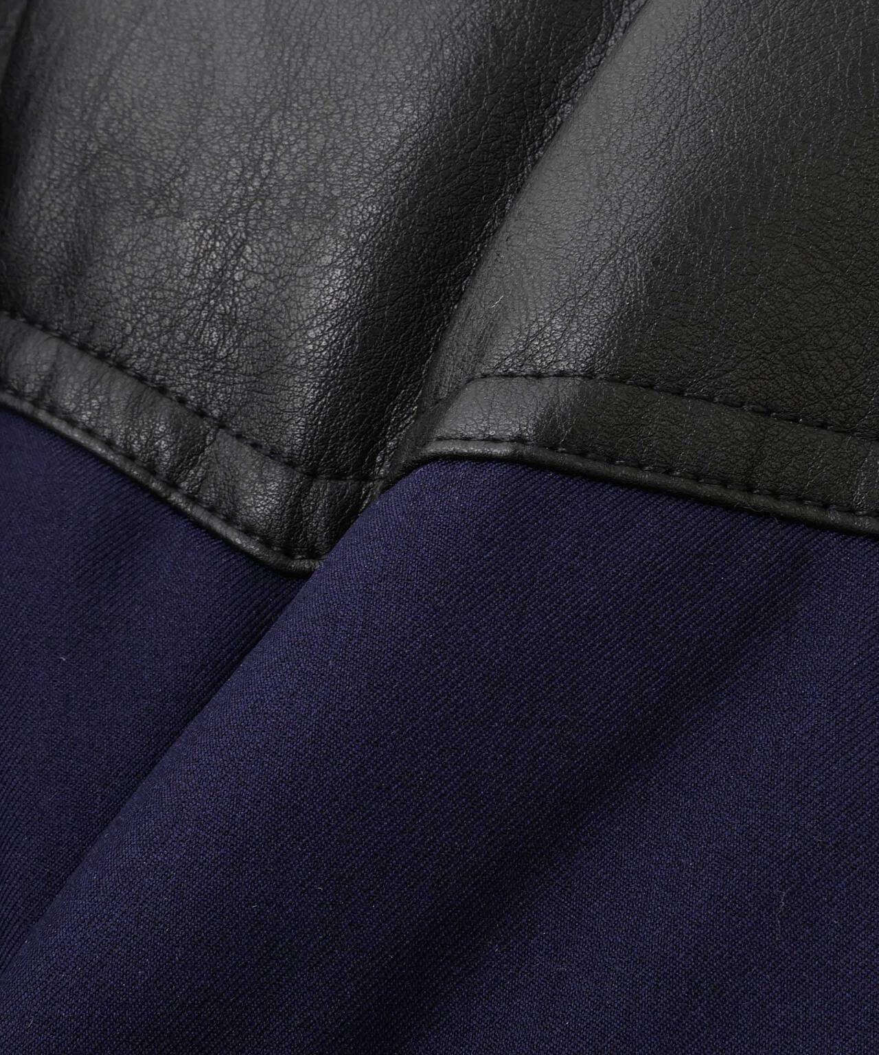 「西川ダウン(R)」ボアカラーサージショートダウン 6685214205