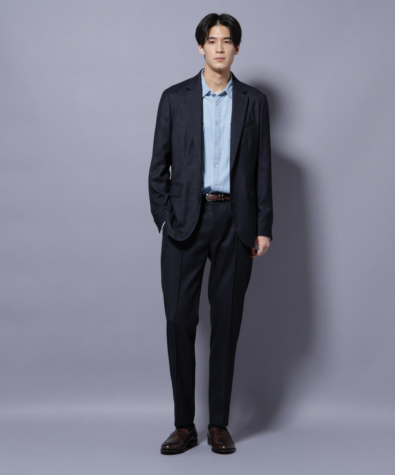 「N JACKET PREMIUM」ウールデニムジャケット/STRETCH(セットアップ可) 6685217201