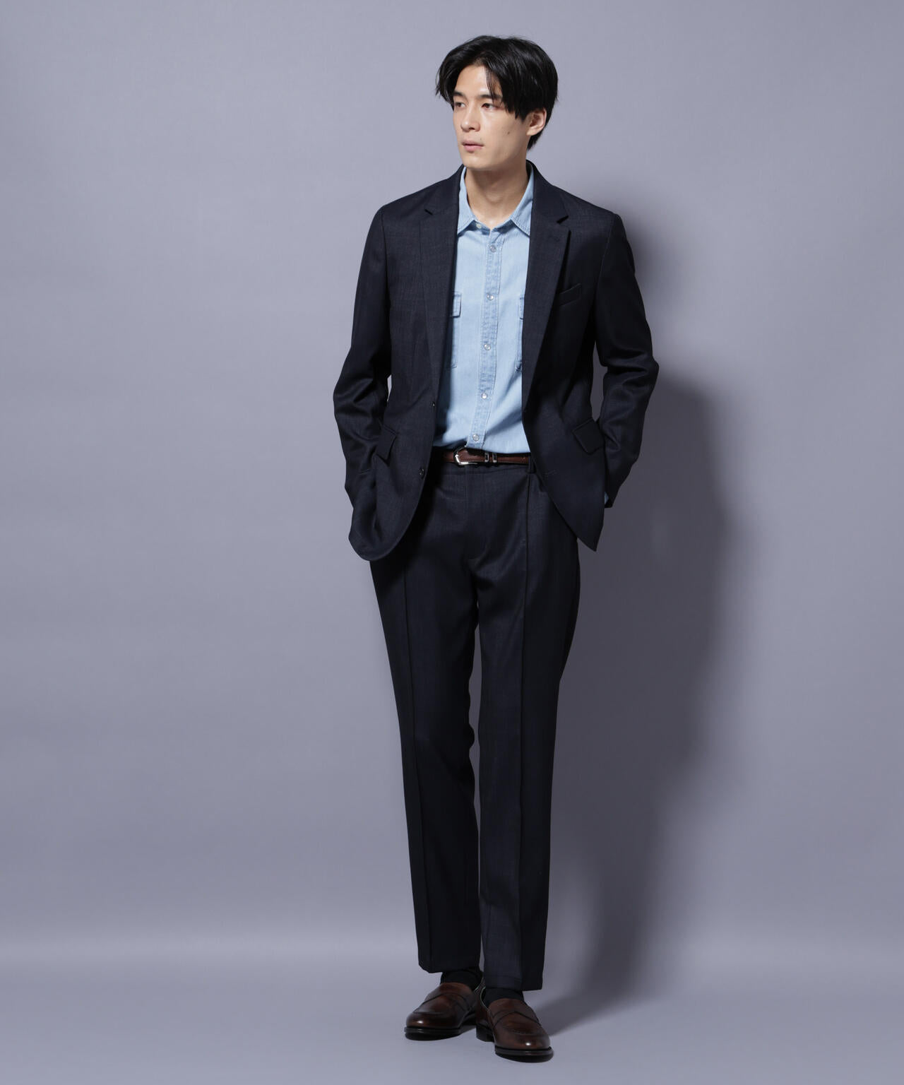 「N JACKET PREMIUM」ウールデニムジャケット/STRETCH(セットアップ可) 6685217201