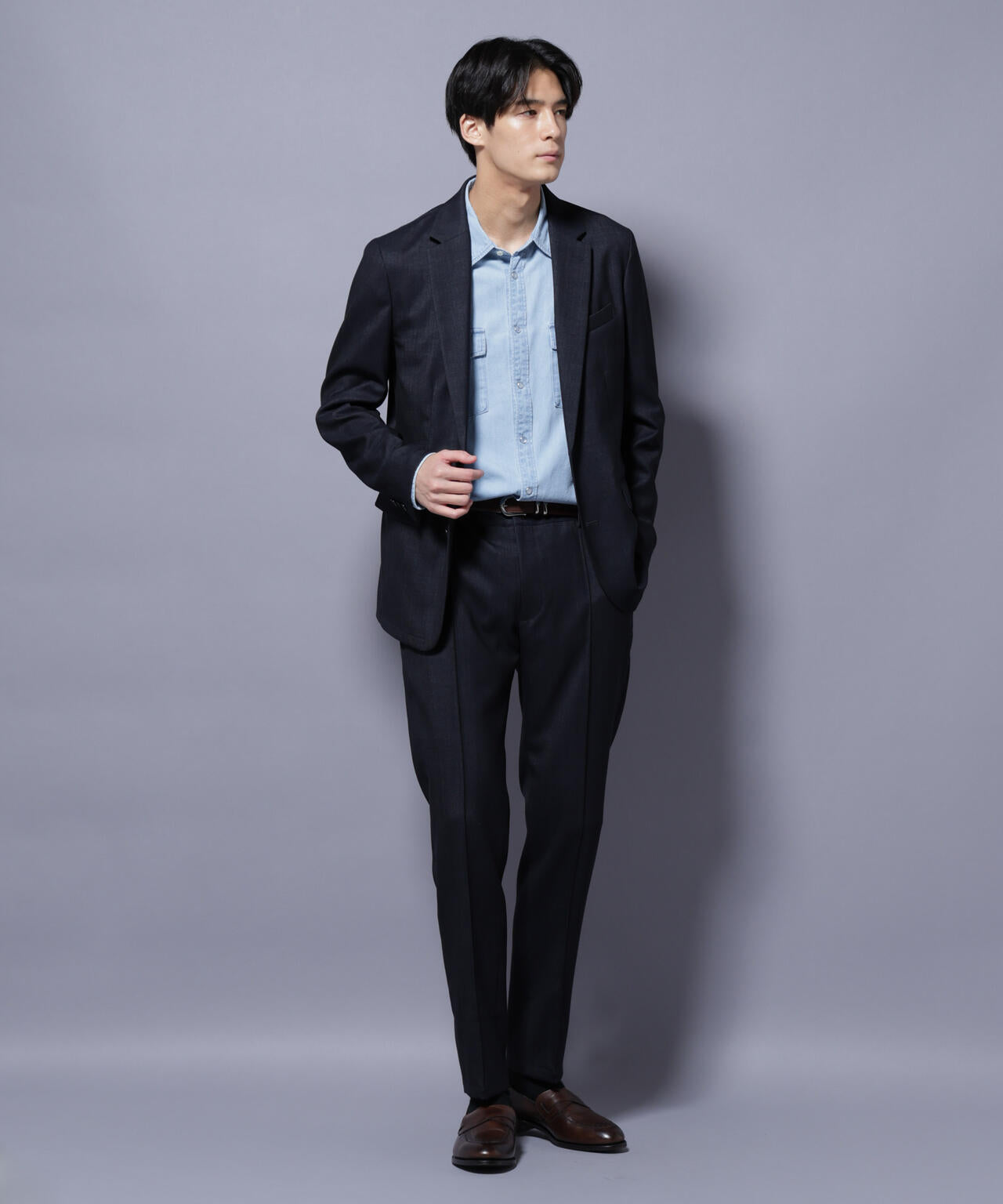 「N JACKET PREMIUM」ウールデニムジャケット/STRETCH(セットアップ可) 6685217201