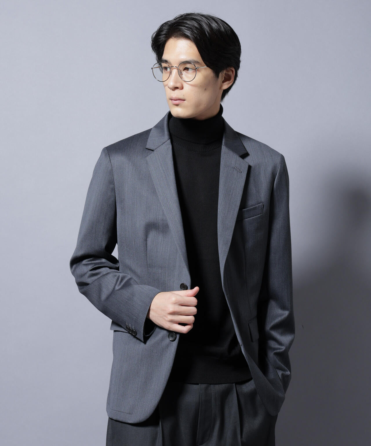 【大人気セットアップ】「Damerino Select」 ウールシルクベネシャンジャケット(セットアップ可) 6685217207