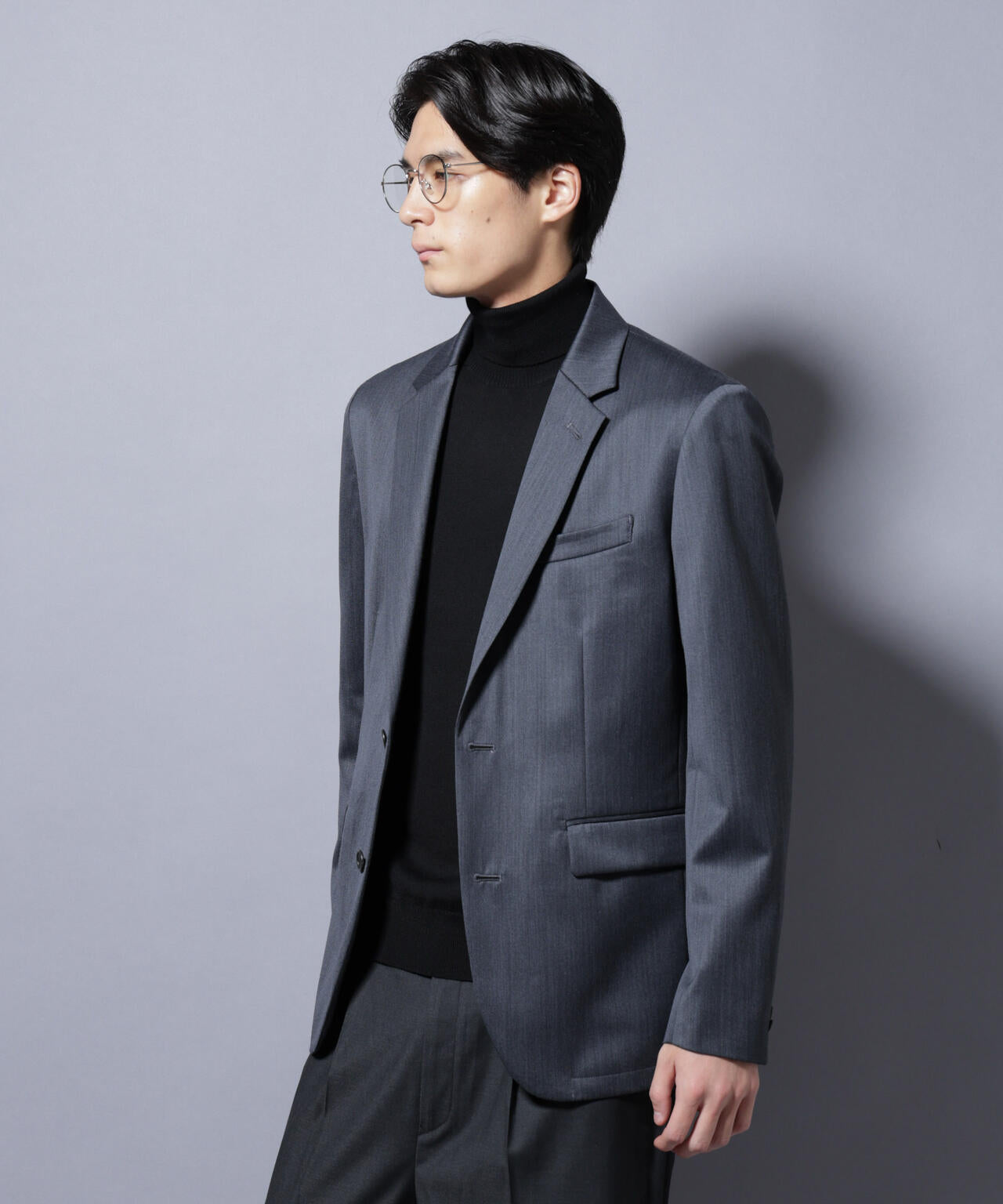 【大人気セットアップ】「Damerino Select」 ウールシルクベネシャンジャケット(セットアップ可) 6685217207