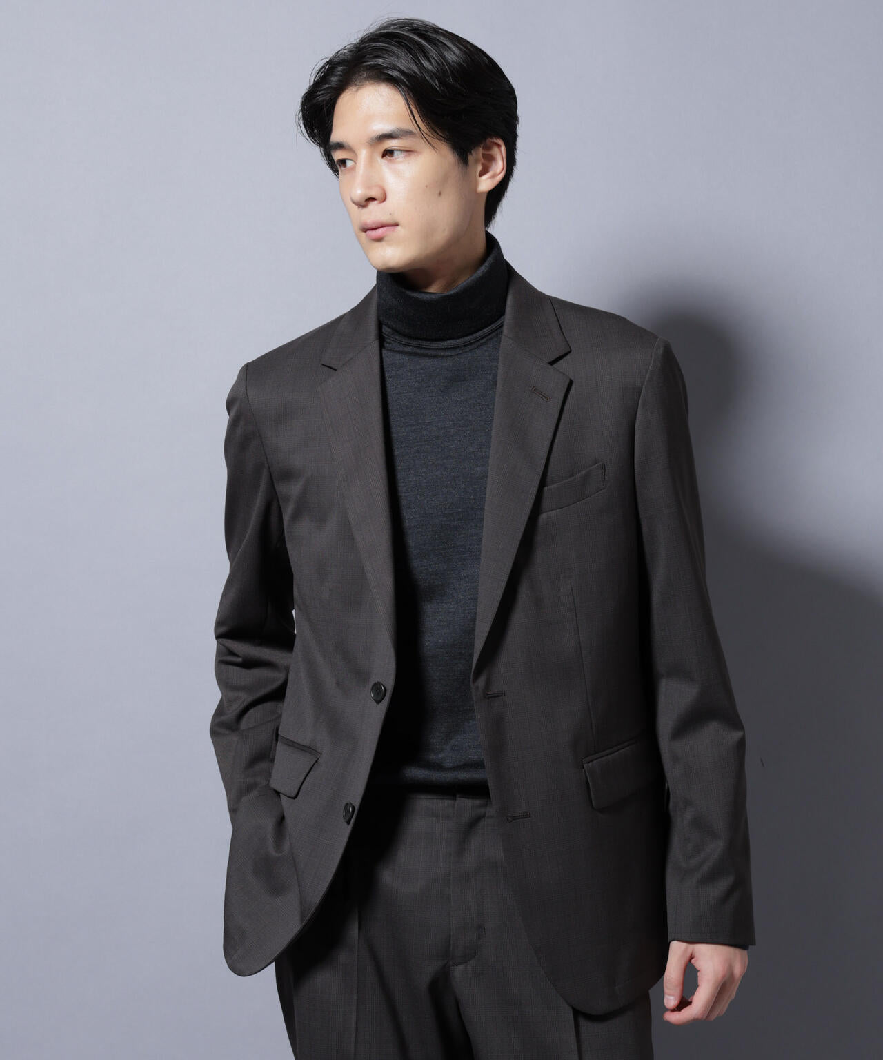 【大人気セットアップ】「Damerino Select」 RENU(R)T/Wシャドーチェックジャケット(セットアップ可) 6685217208