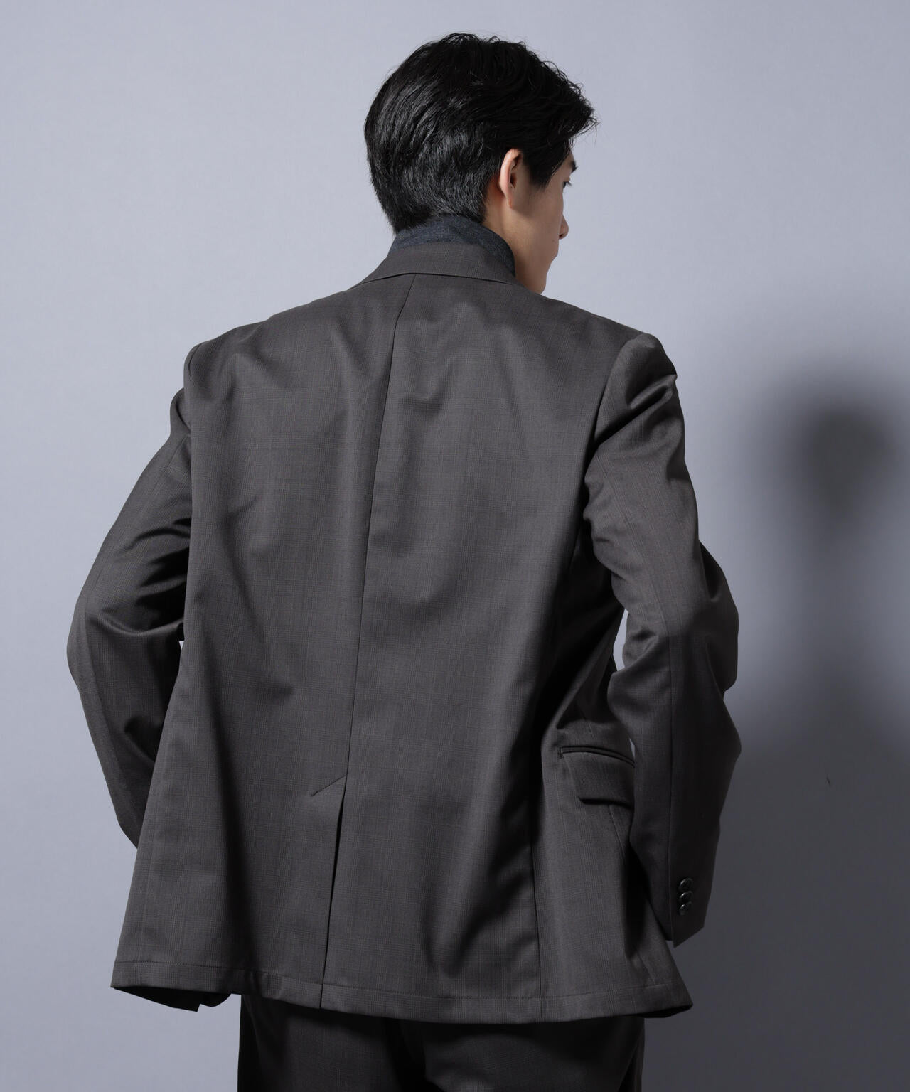 【大人気セットアップ】「Damerino Select」 RENU(R)T/Wシャドーチェックジャケット(セットアップ可) 6685217208