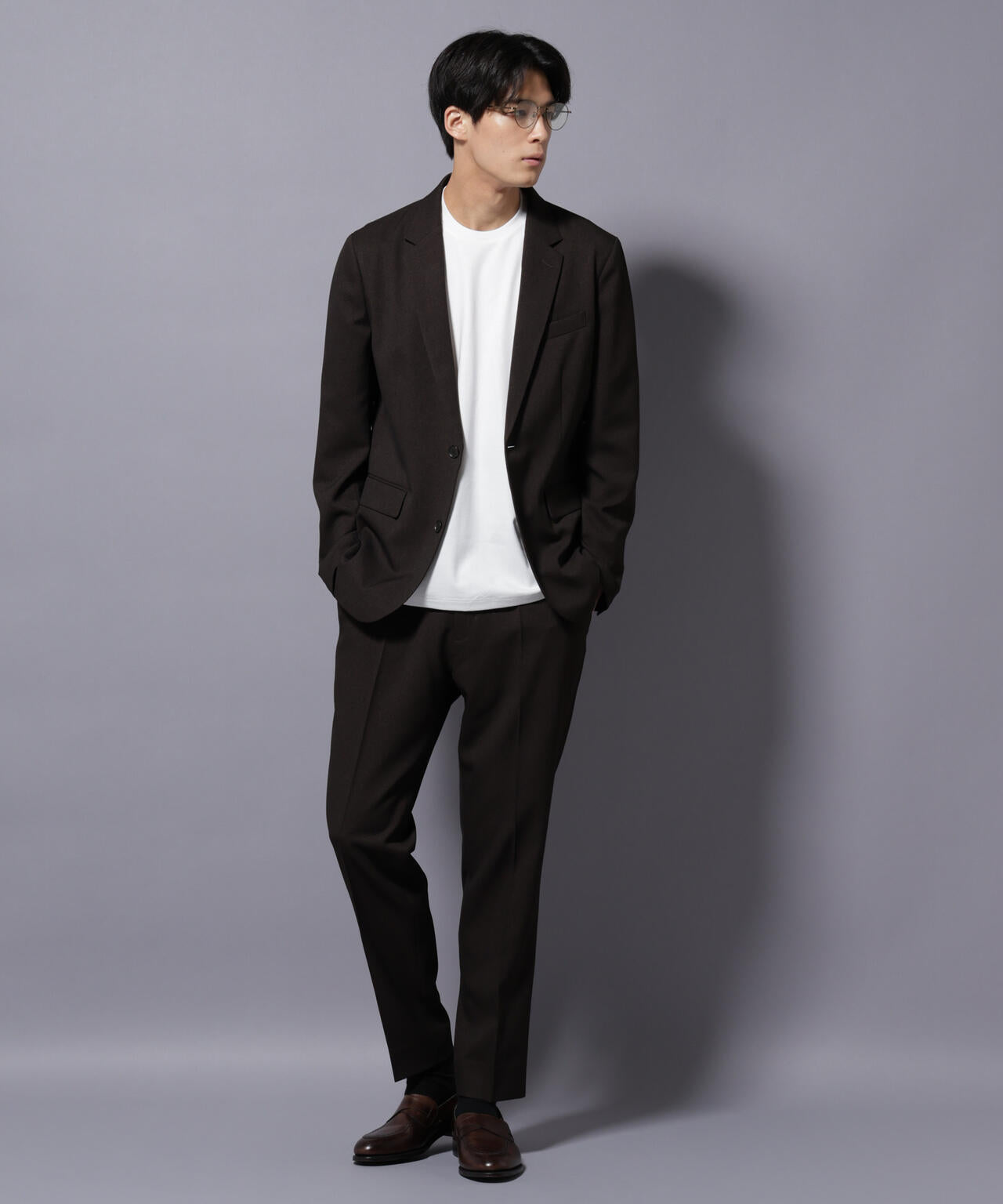「Damerino」LANATEC(R)シャークスキンセットアップ防シワ形態安定 6685218201