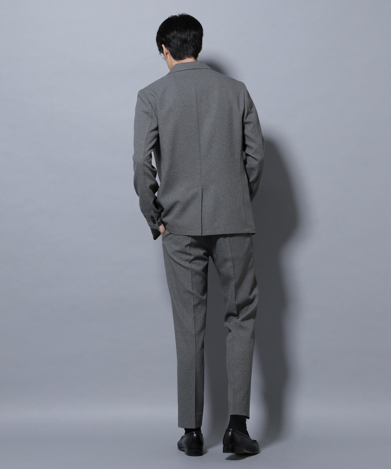 「Damerino」LANATEC(R)メランジオックスストレッチセットアップ 6685218202