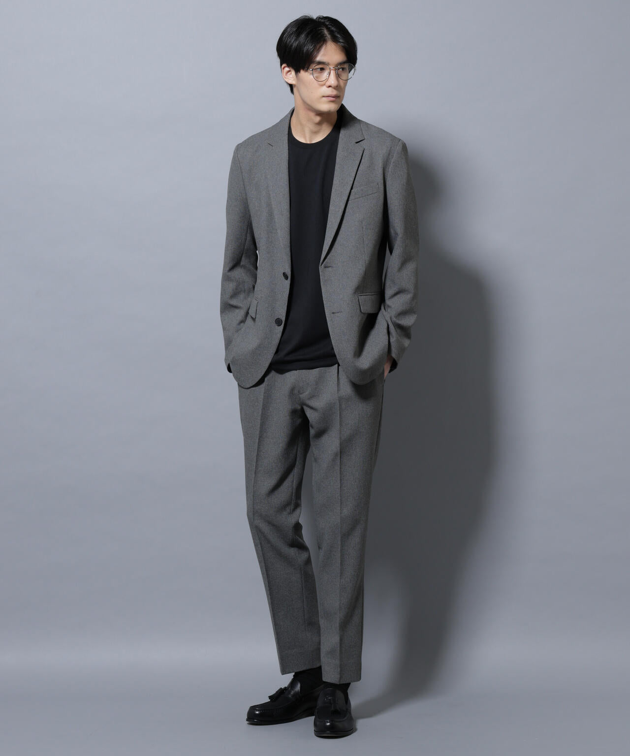 【大人気セットアップ】「Damerino」LANATEC(R)メランジオックスストレッチセットアップ 6685218202