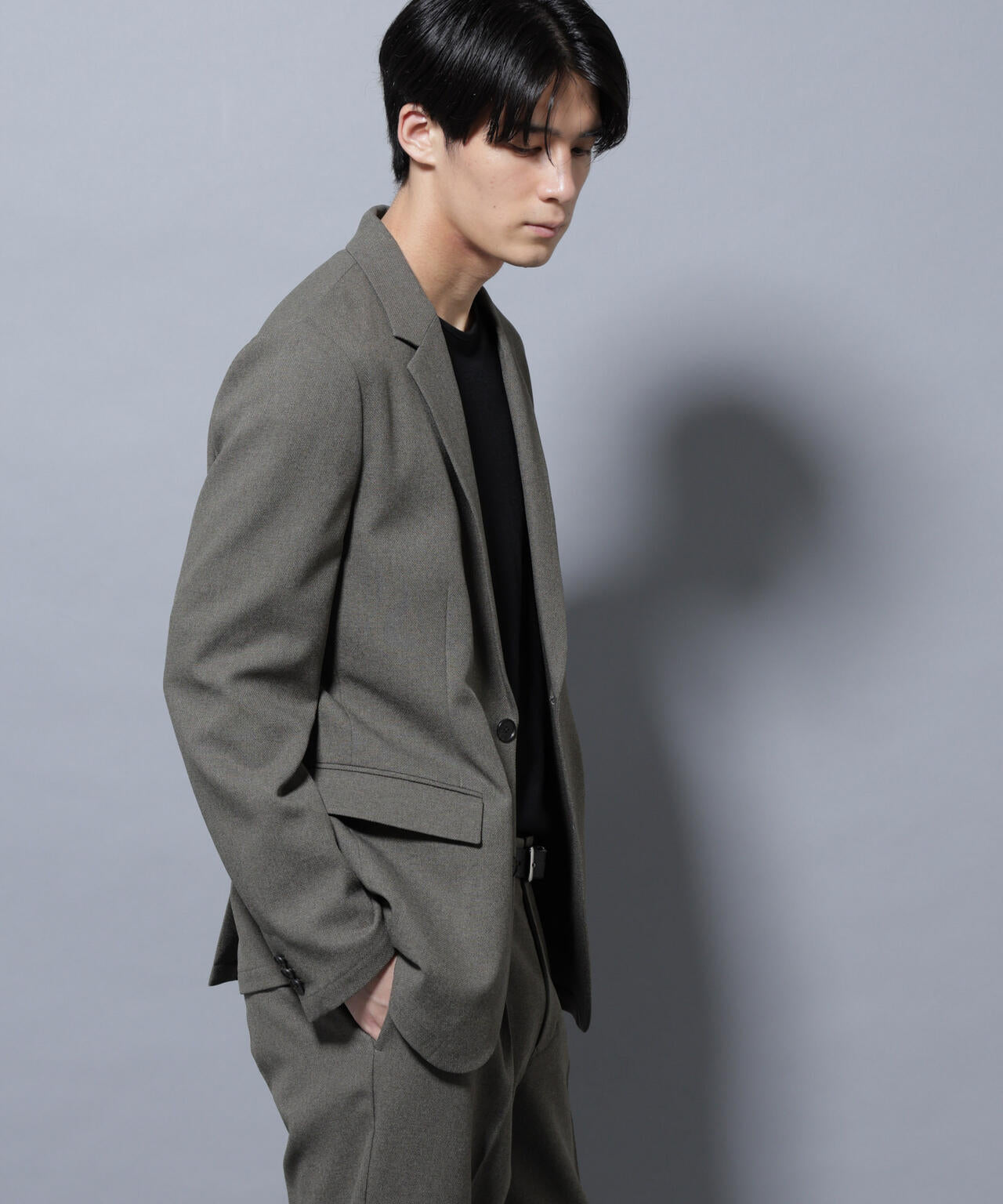 【大人気セットアップ】「Damerino」LANATEC(R)メランジオックスストレッチセットアップ 6685218202