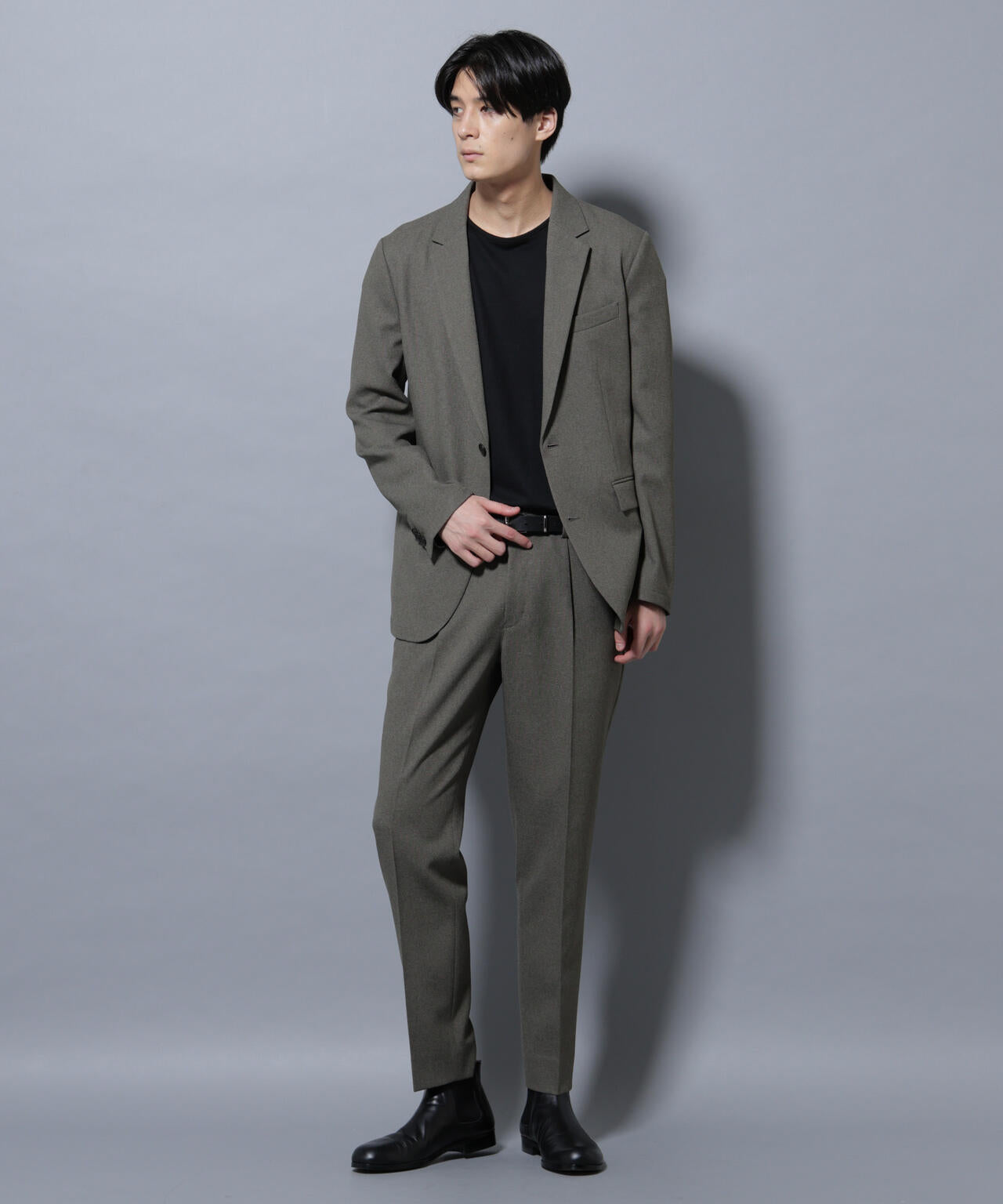 【大人気セットアップ】「Damerino」LANATEC(R)メランジオックスストレッチセットアップ 6685218202