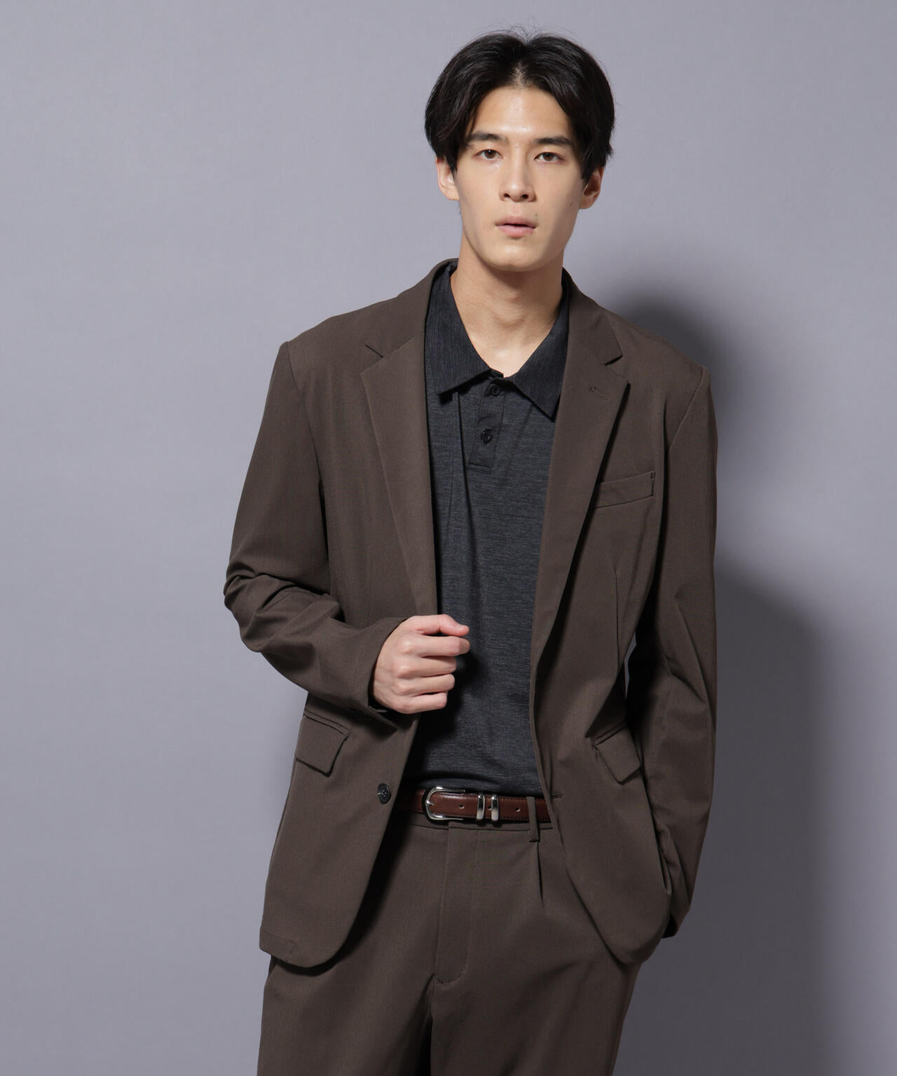 【大人気セットアップ】「Damerino」 ナイロンストレッチトリコットセットアップ 6685218203