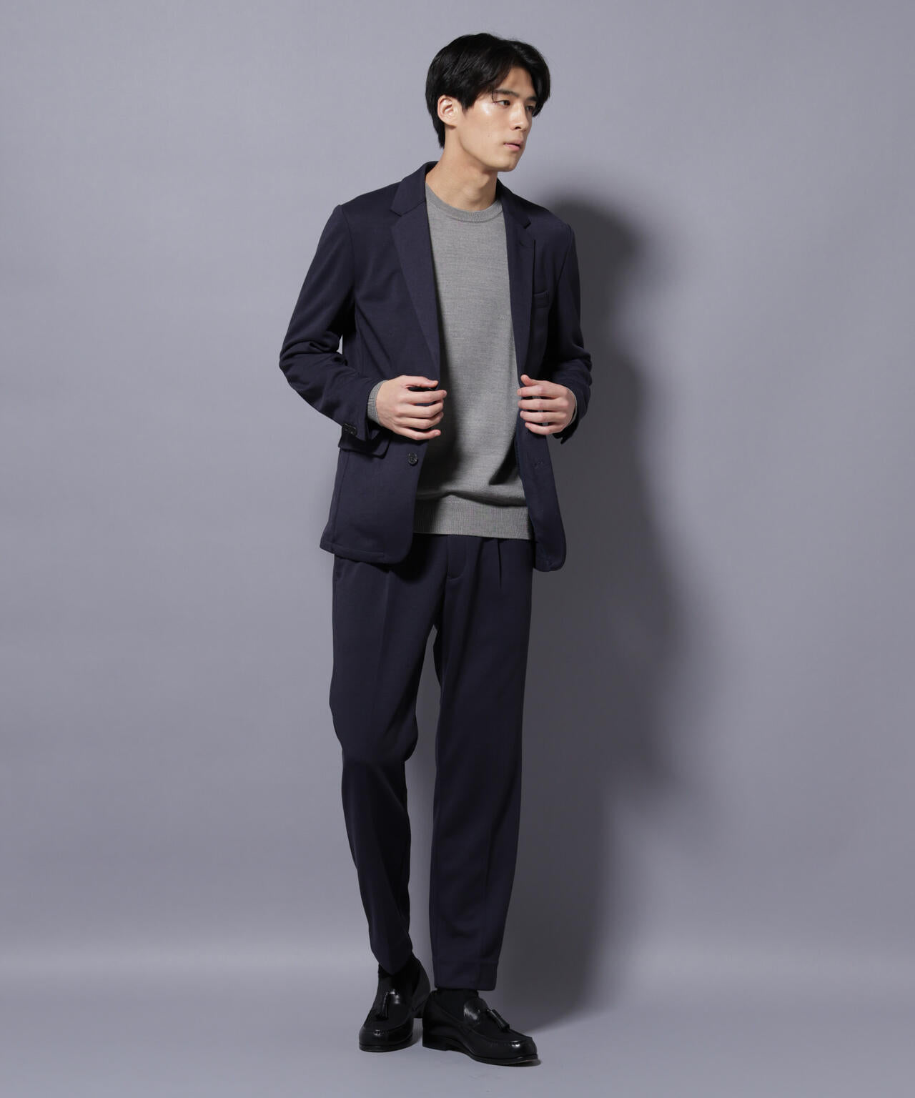 【大人気セットアップ】「Damerino」ポンチストレッチセットアップ 6685218205