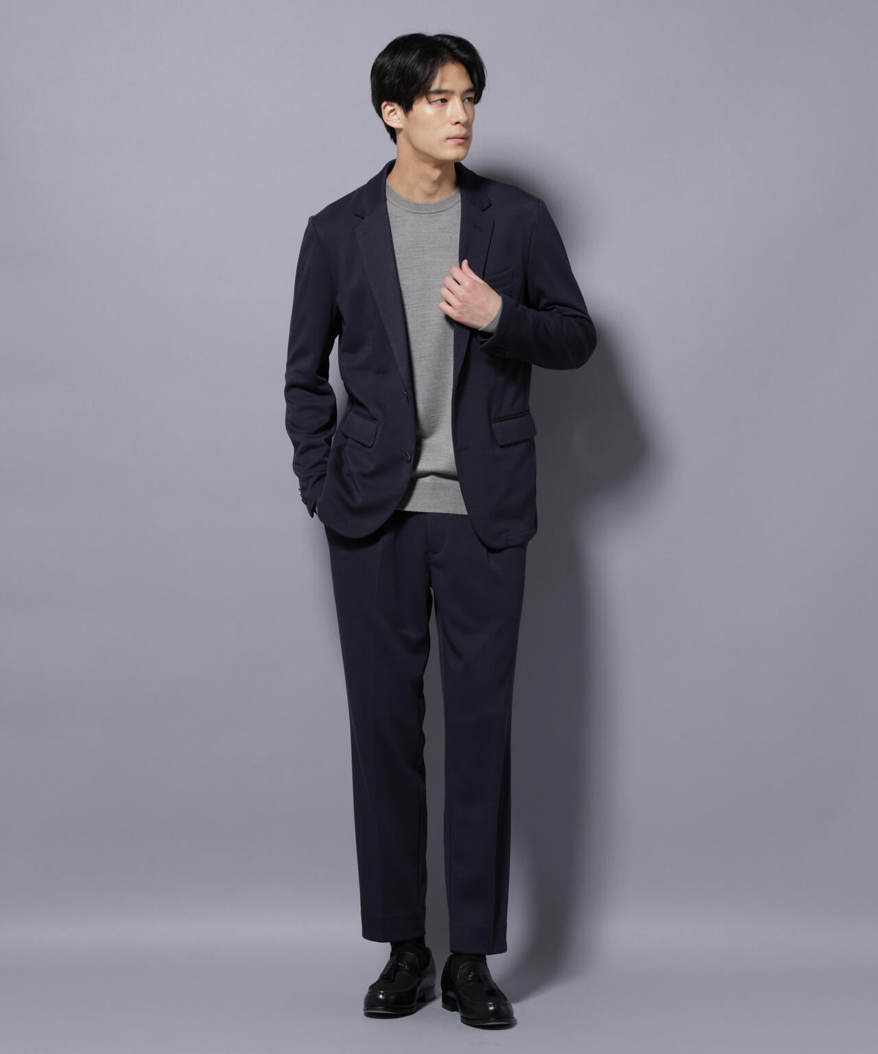 【大人気セットアップ】「Damerino」ポンチストレッチセットアップ 6685218205