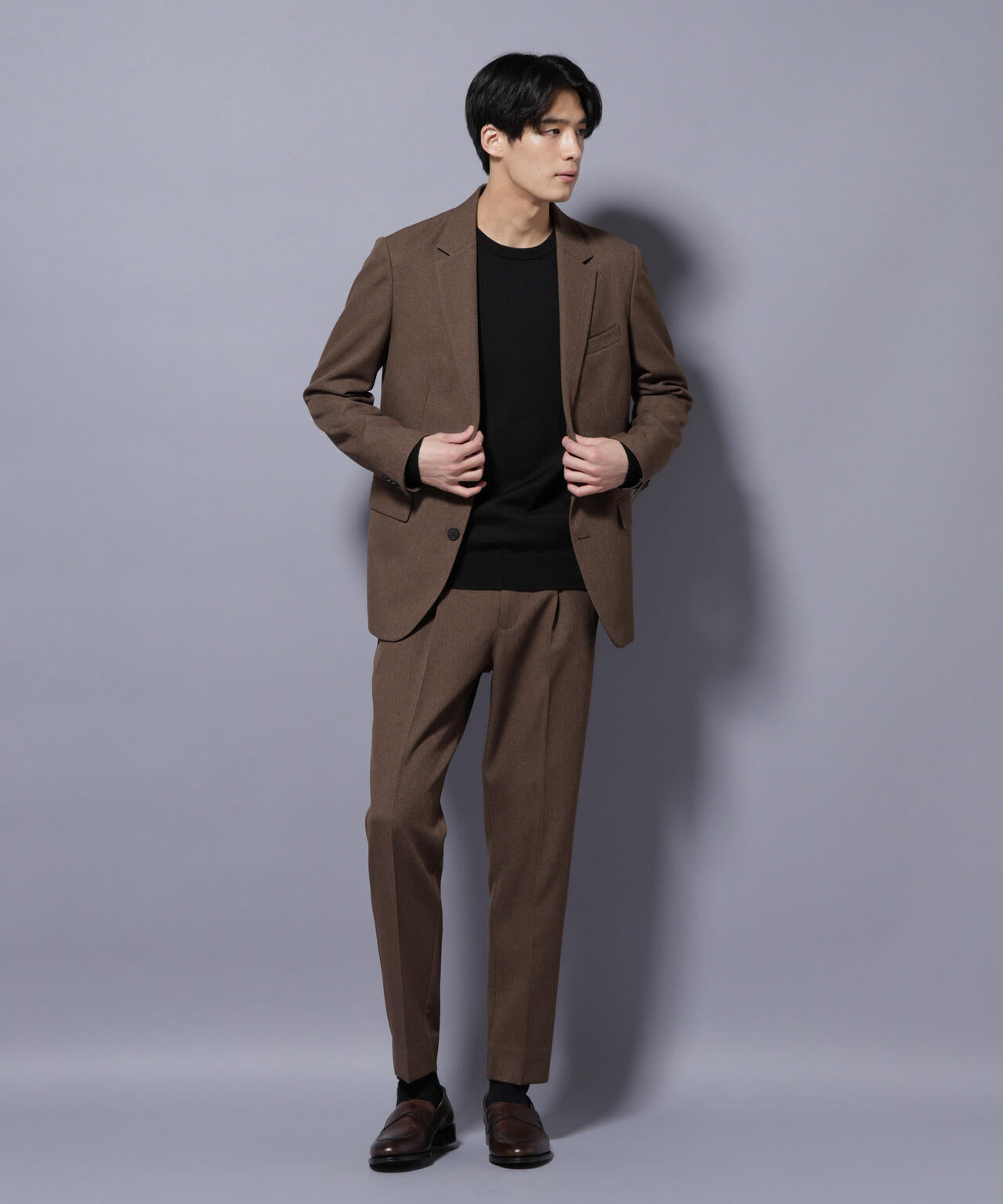 【大人気セットアップ】「Damerino」LANATEC(R) メランジツイルセットアップ 6685218209