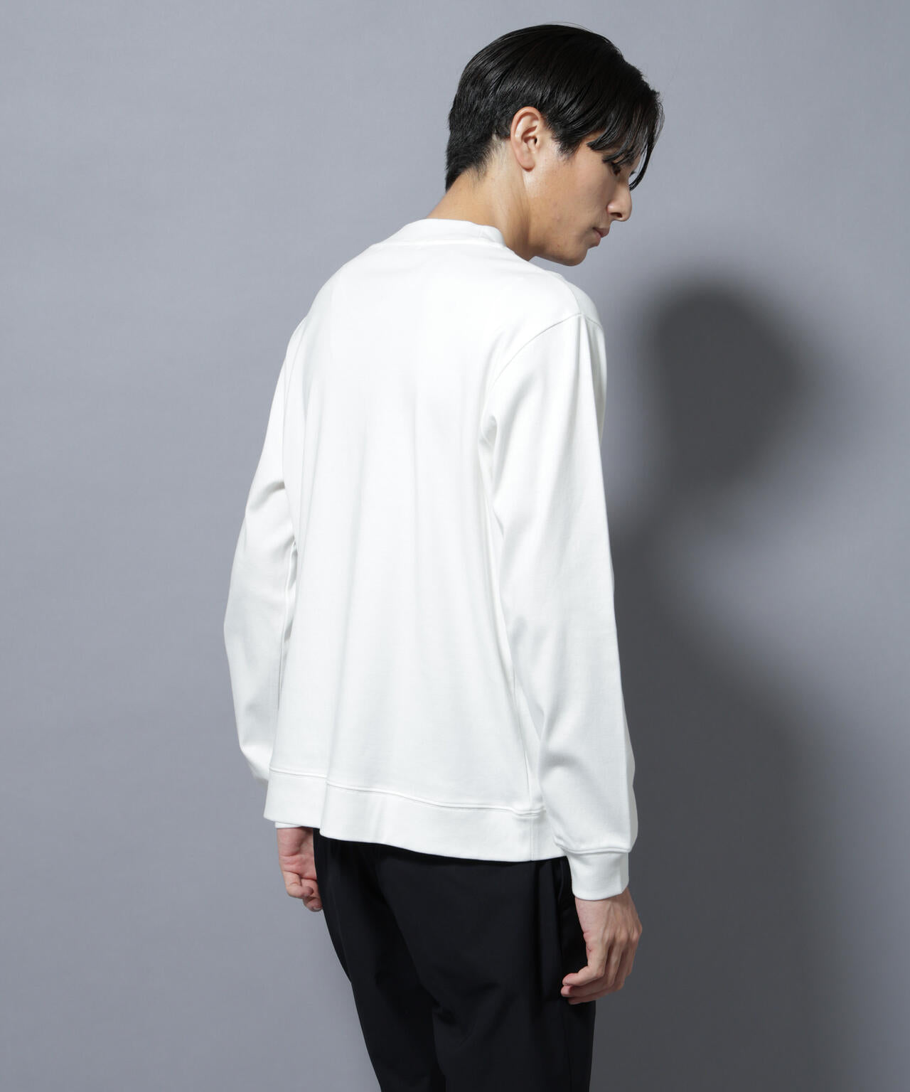 「FORMAL JERSEY」モックネックカットソー長袖 6685223206