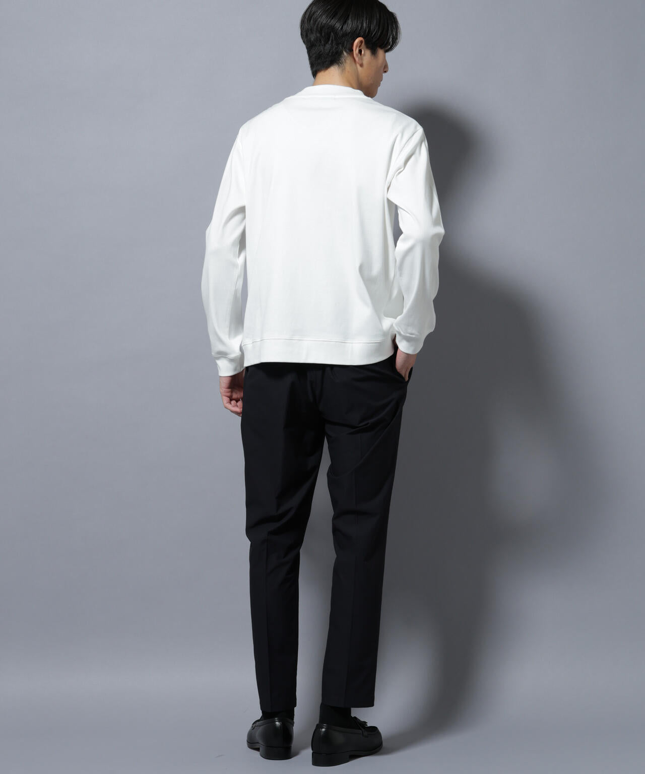 「FORMAL JERSEY」モックネックカットソー長袖 6685223206