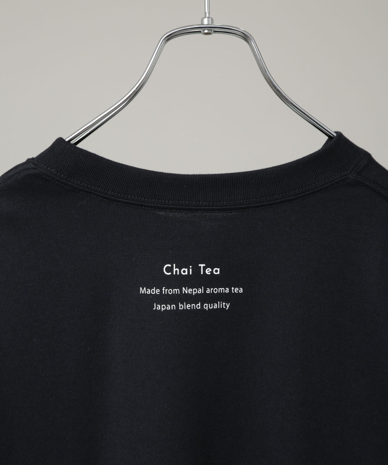 Anti Soaked(R)×SUNCHAI ロゴ刺繍 汗染み防止 Tシャツ長袖 6685223211
