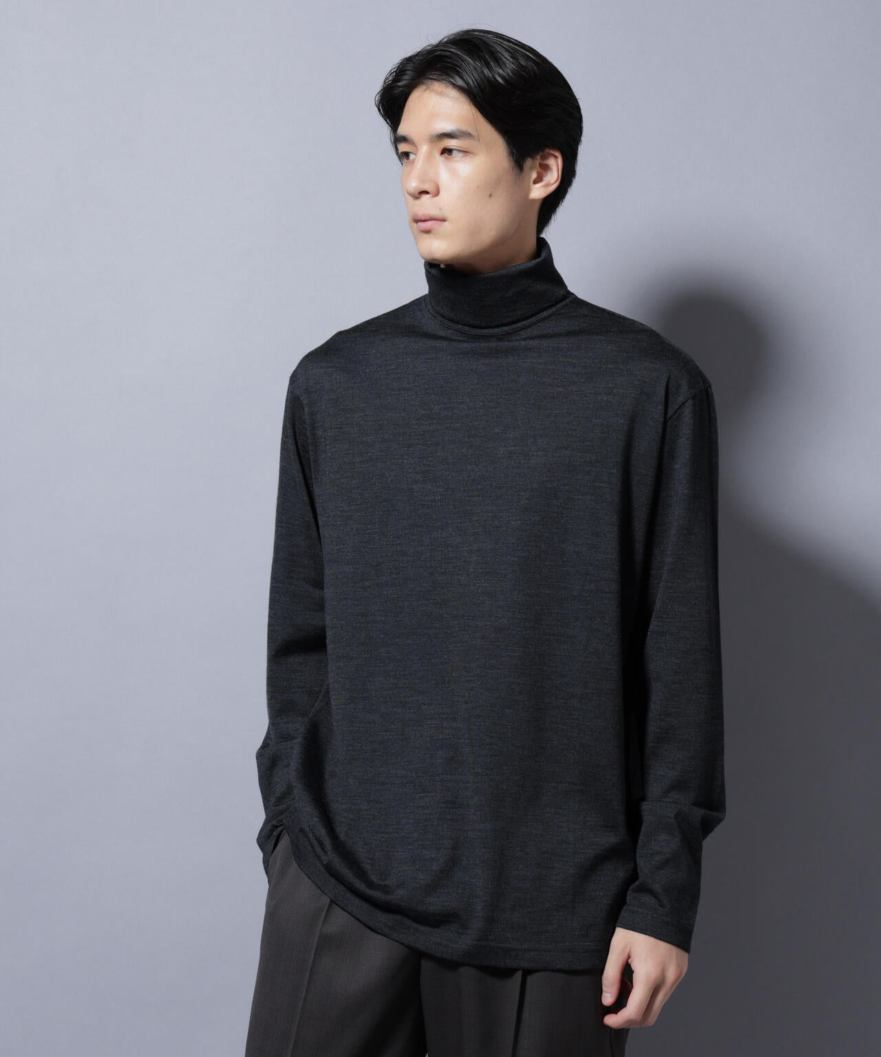 MIYATA×NANO JAPAN MADE 100%WOOL タートルネック 6685223223