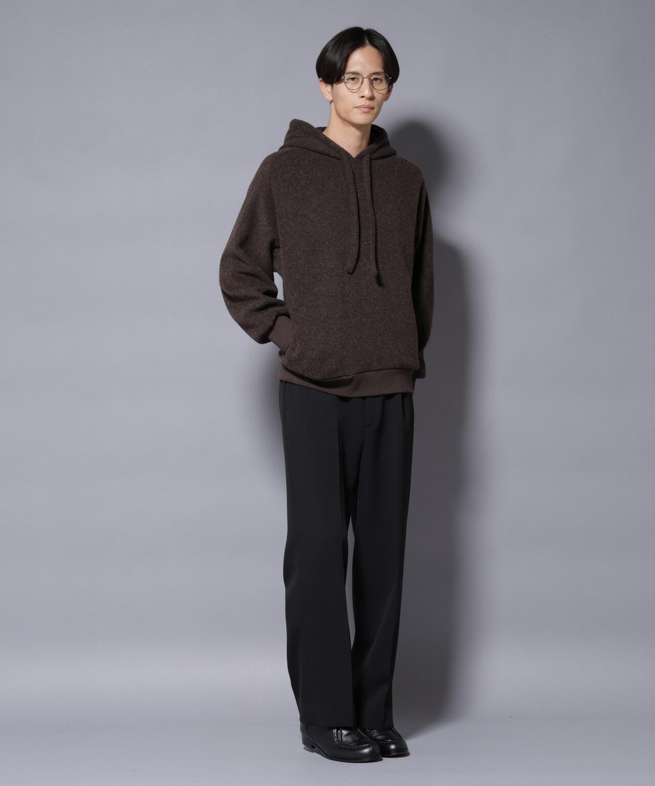 MIYATA×NANO JAPANMADE ウール/コットン パーカー 6685223242