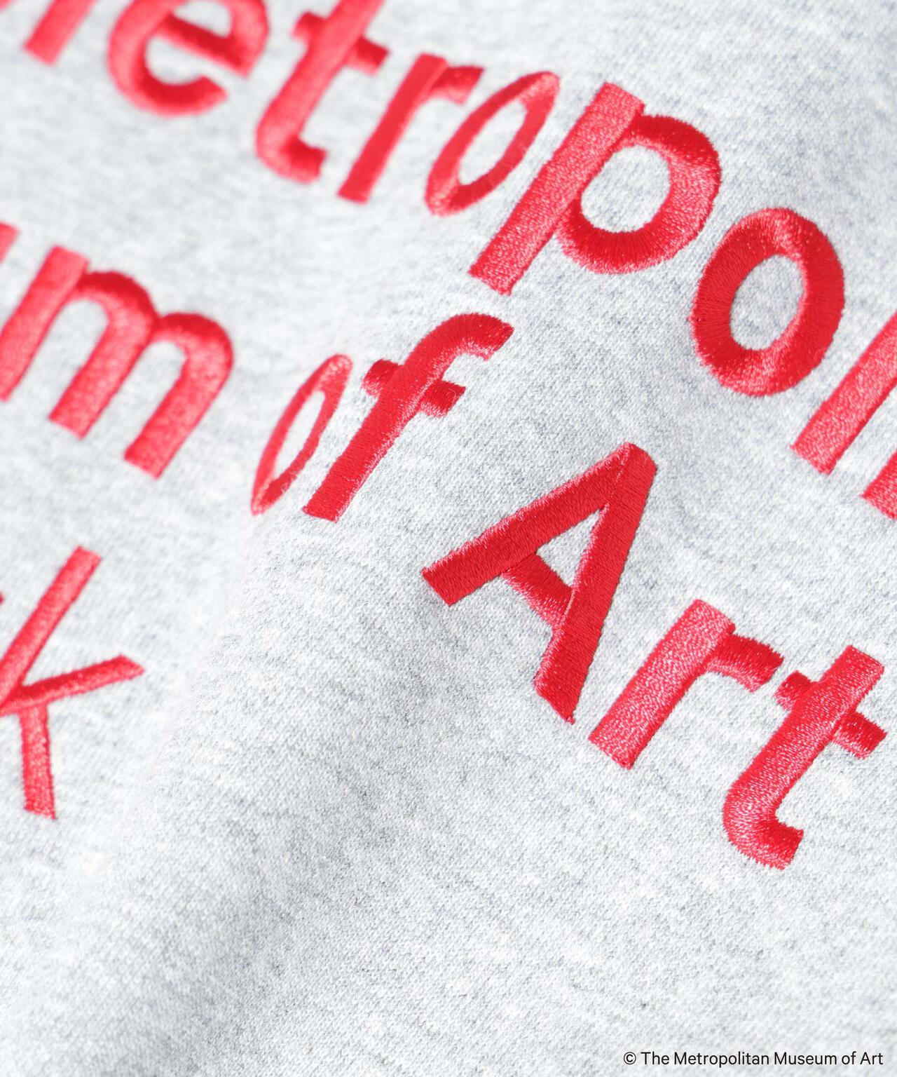 「The Met」 リーガルネーム刺繍 スウェット 6685223244