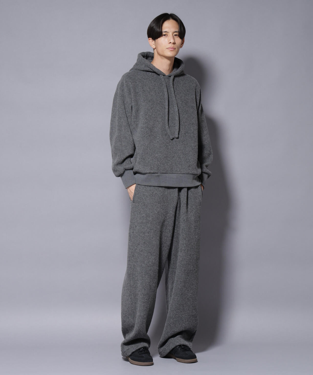 MIYATA×NANO JAPANMADE ウールコットンイージーパンツ 6685227227
