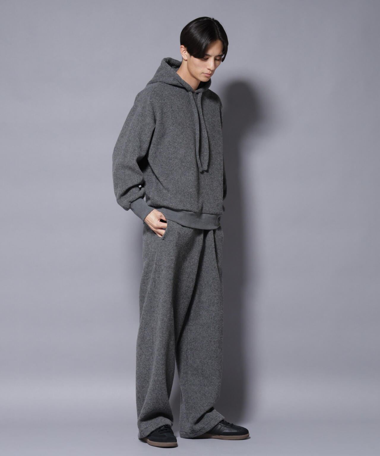 MIYATA×NANO JAPANMADE ウールコットンイージーパンツ 6685227227