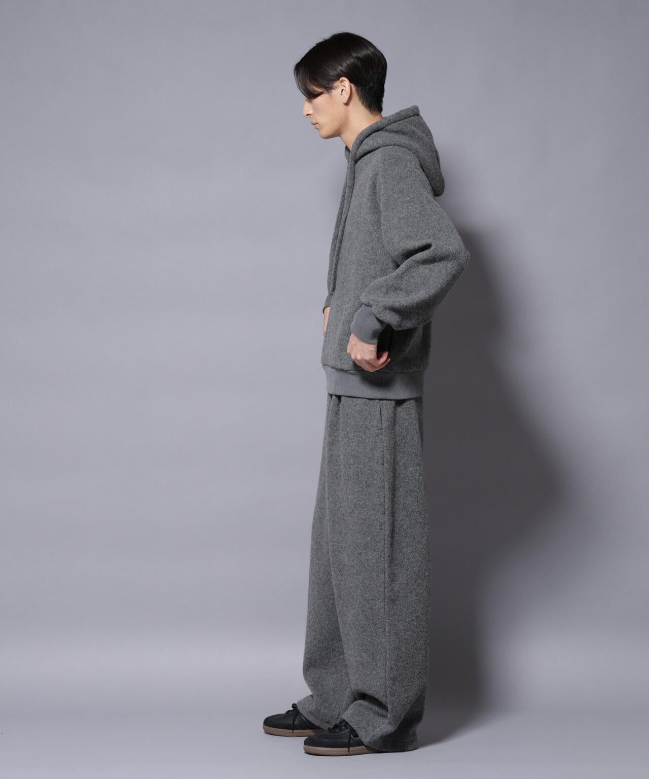 MIYATA×NANO JAPANMADE ウールコットンイージーパンツ 6685227227
