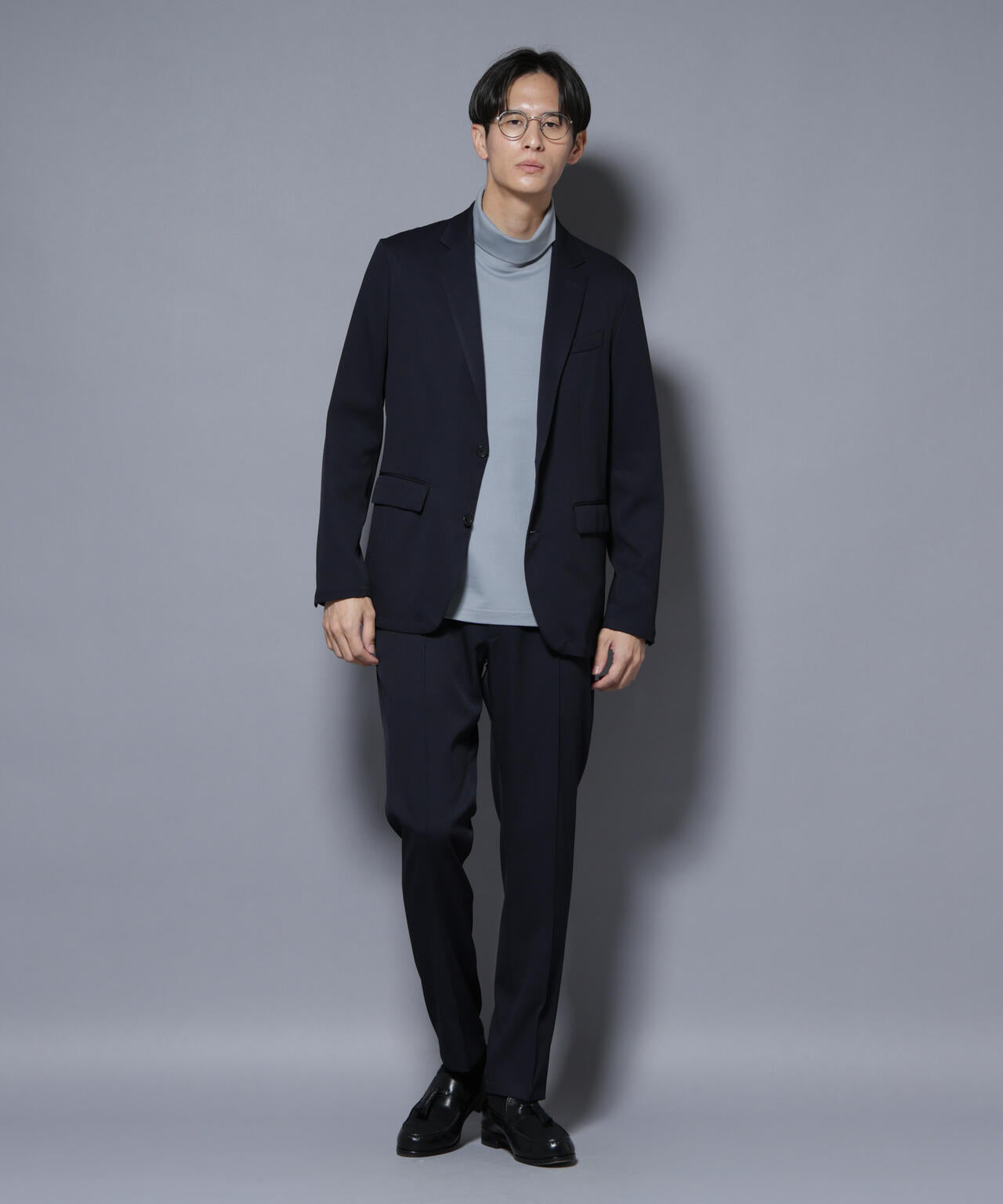 「N TROUSERS BASIC」 シャドーストライプパンツ(セットアップ可) 6685229205