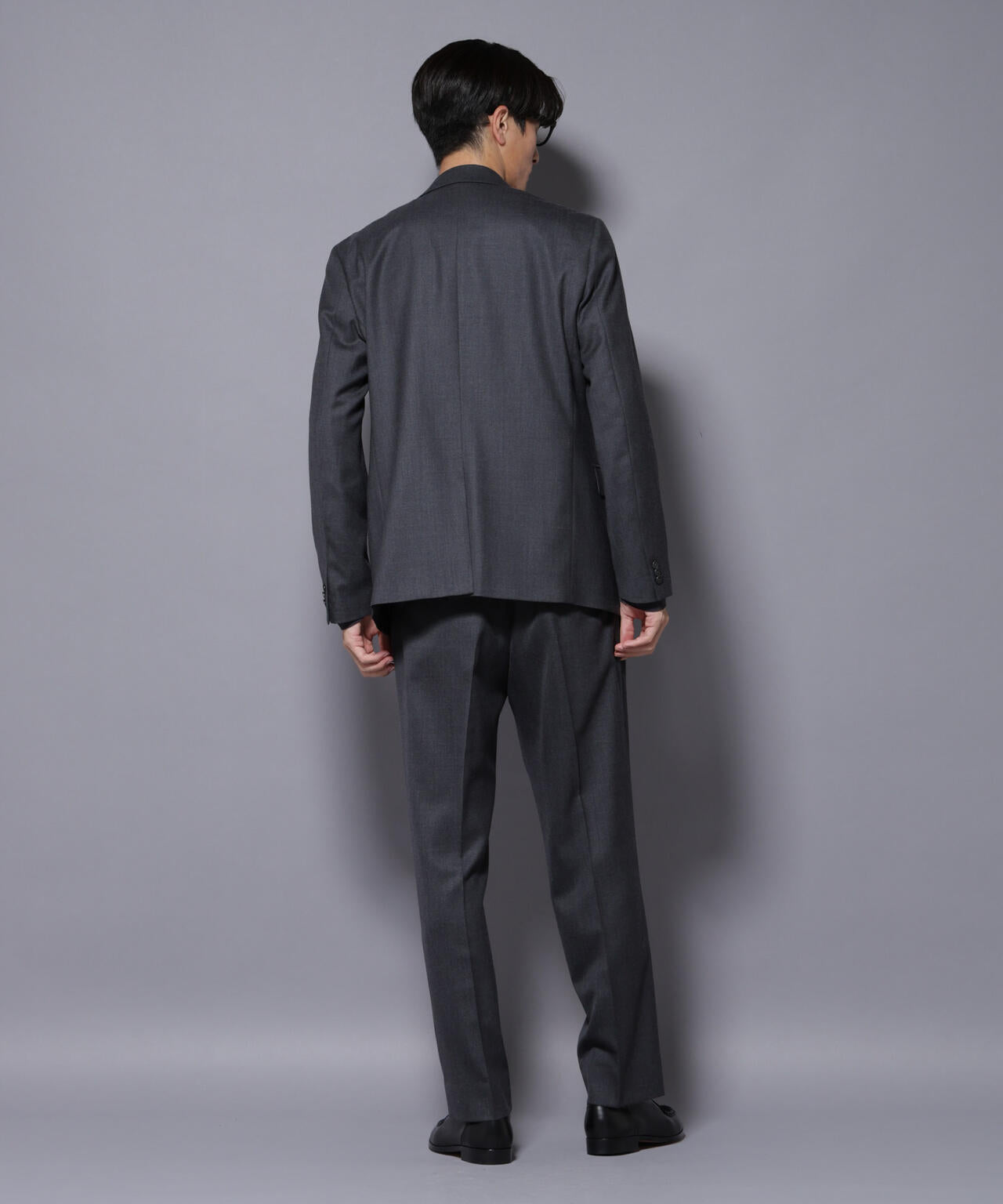 「N JACKET PREMIUM」RENU(R)洗えるサキソニーストレートパンツ 6685229208