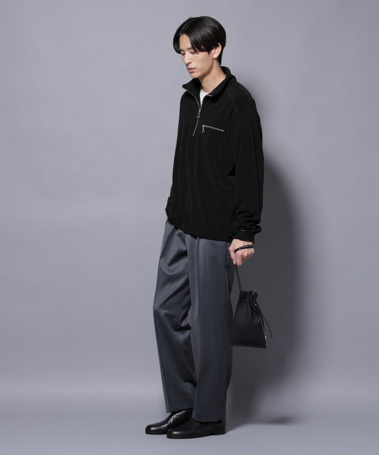 「Damerino Select」ウールシルクベネシャンパンツ(セットアップ可) 6685229209