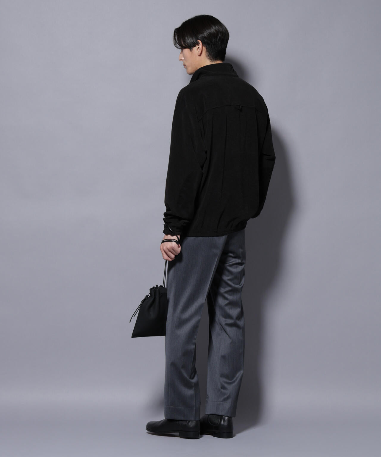 「Damerino Select」ウールシルクベネシャンパンツ(セットアップ可) 6685229209