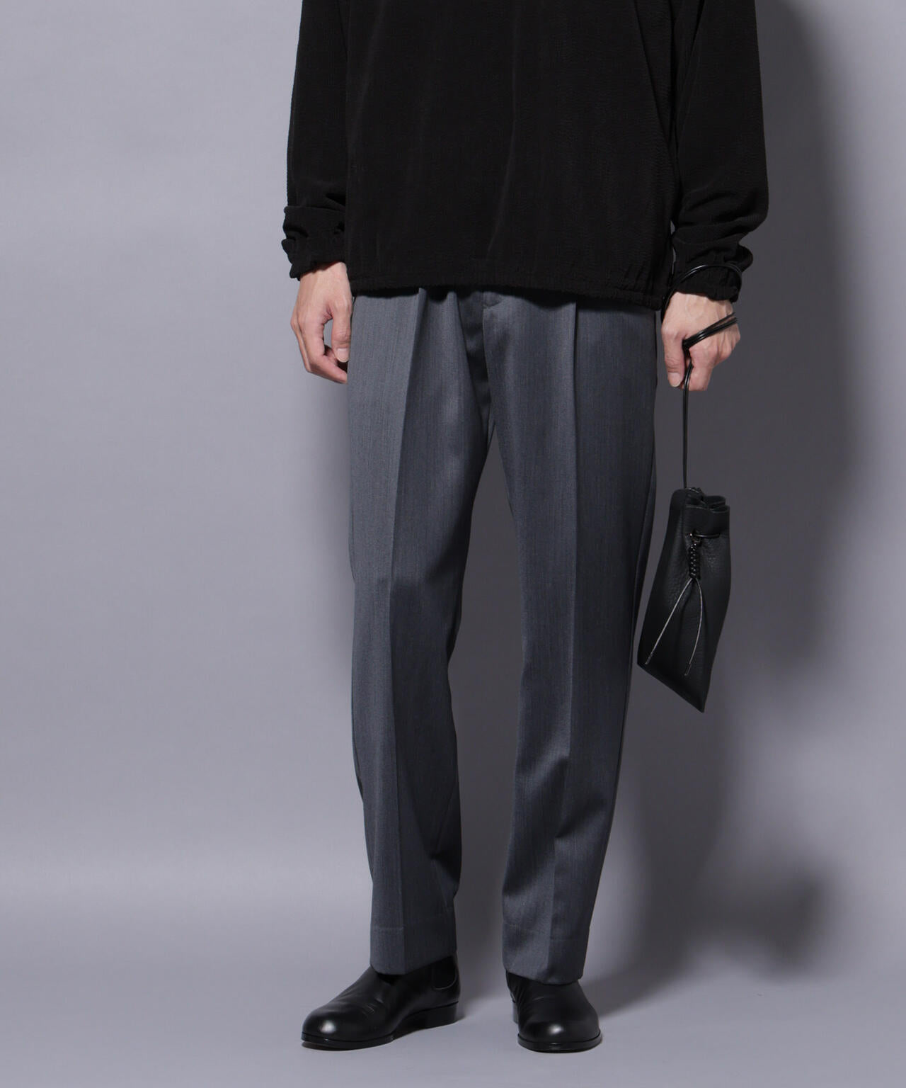 「Damerino Select」ウールシルクベネシャンパンツ(セットアップ可) 6685229209