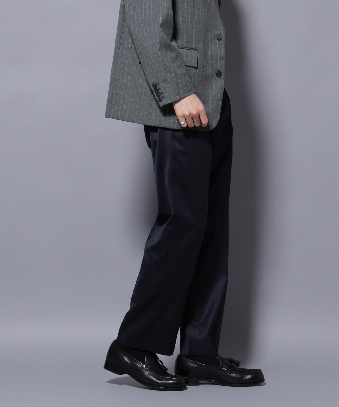 「Damerino Select」ウールシルクベネシャンパンツ(セットアップ可) 6685229209