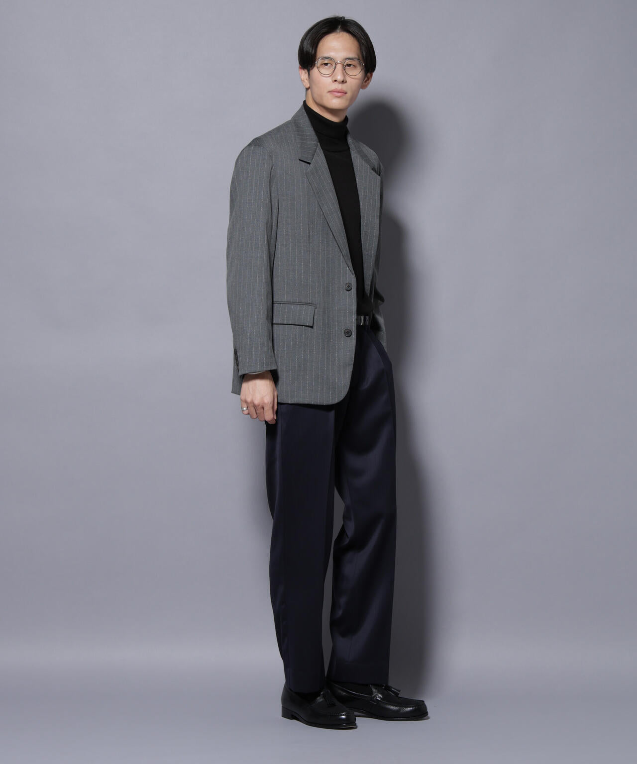 「Damerino Select」ウールシルクベネシャンパンツ(セットアップ可) 6685229209