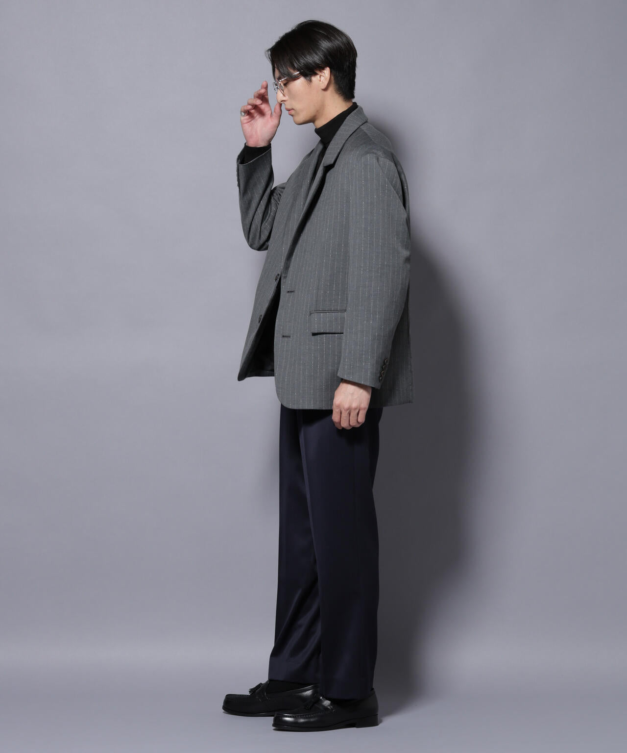 「Damerino Select」ウールシルクベネシャンパンツ(セットアップ可) 6685229209