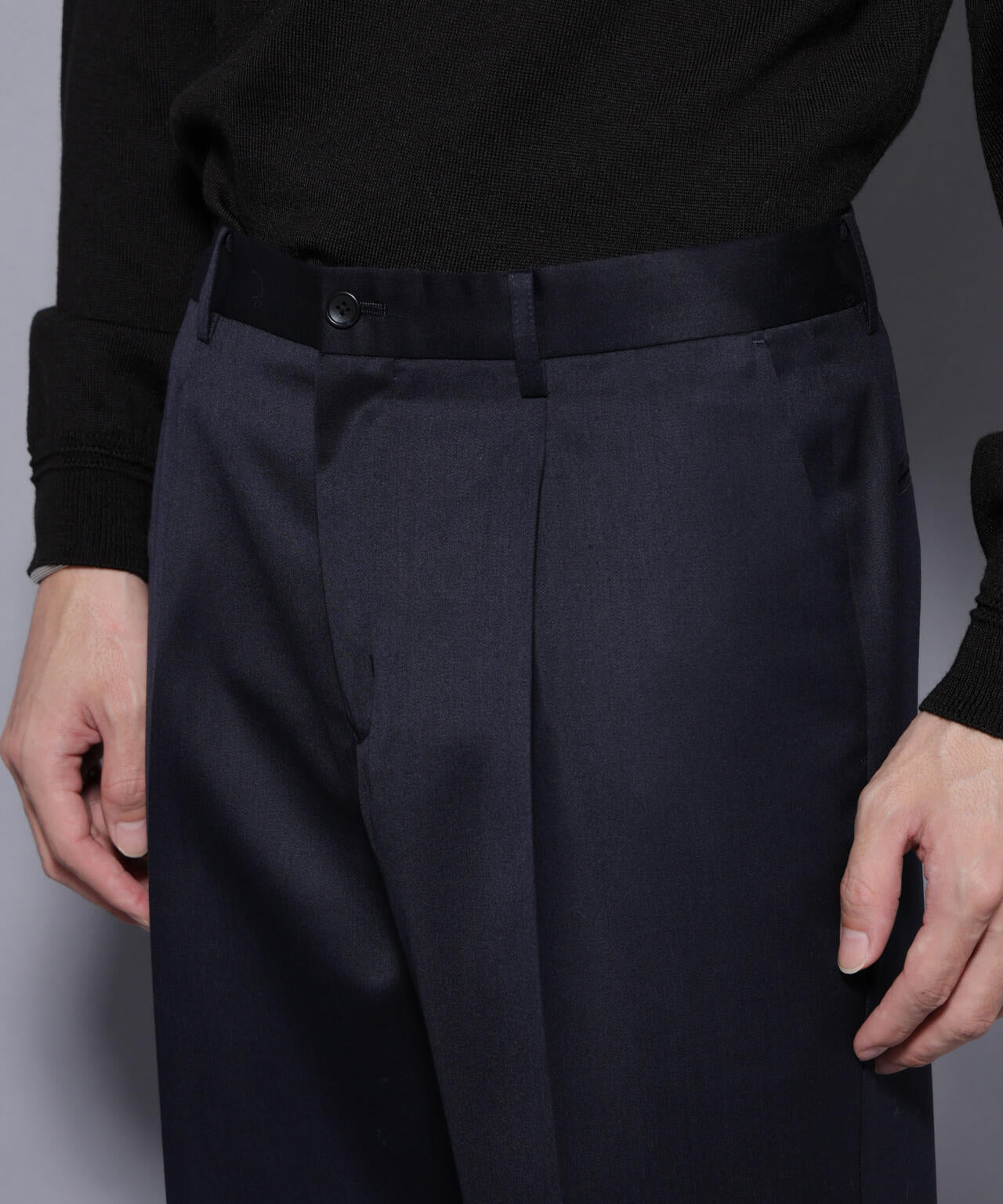 「Damerino Select」ウールシルクベネシャンパンツ(セットアップ可) 6685229209