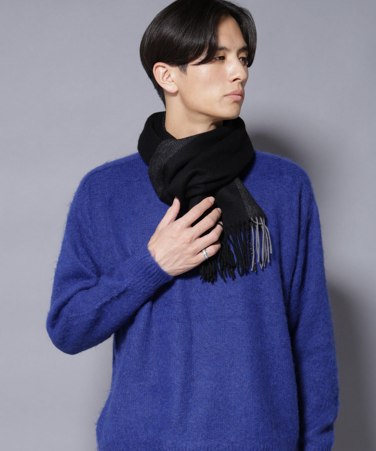 ソフトカシミヤブレンドマフラー 6685241201