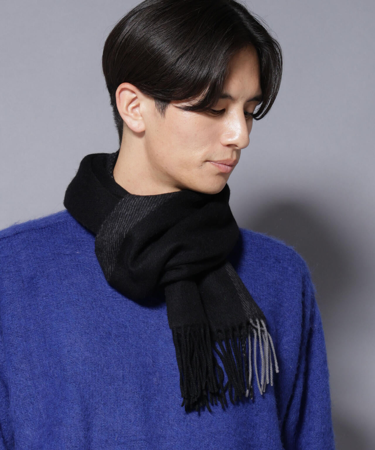 ソフトカシミヤブレンドマフラー 6685241201